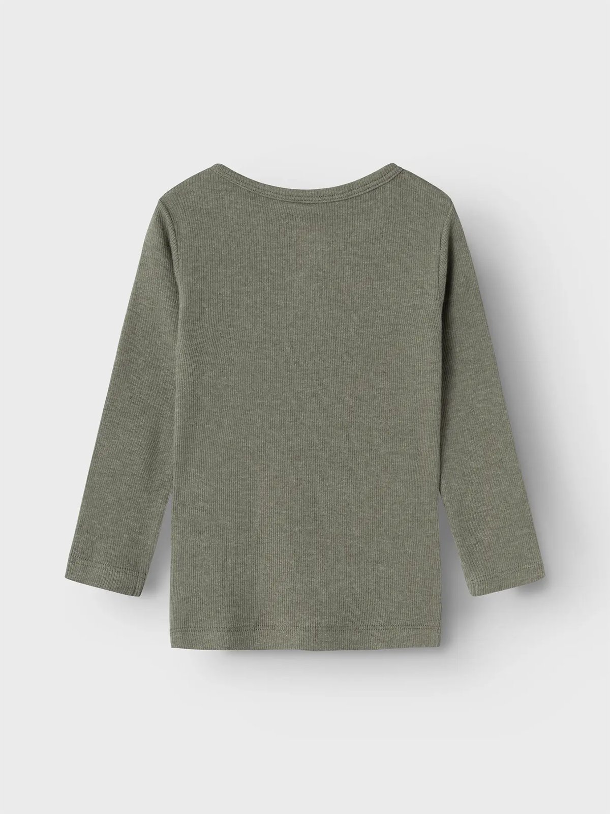 Name It Kab Long Sleeve Top Dusty Olive Melange