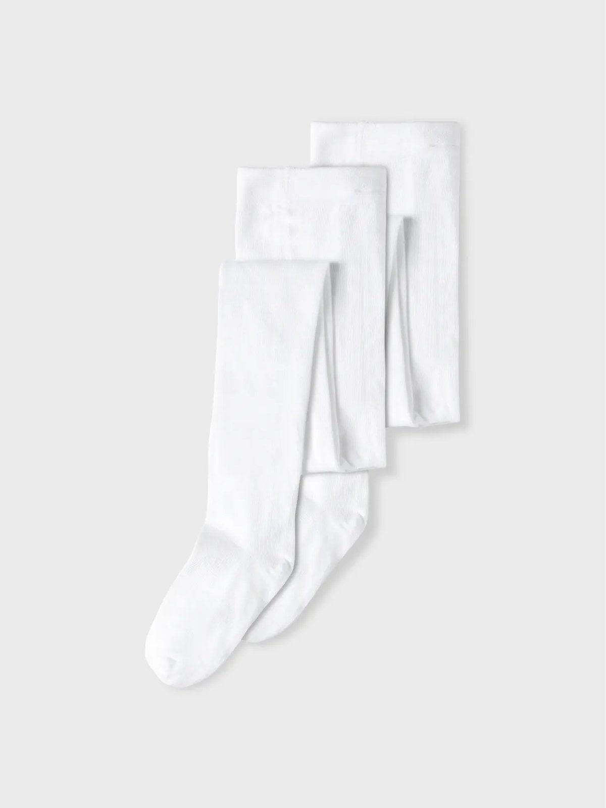 Name It Pantyhose 2 Pack Solid Bright White