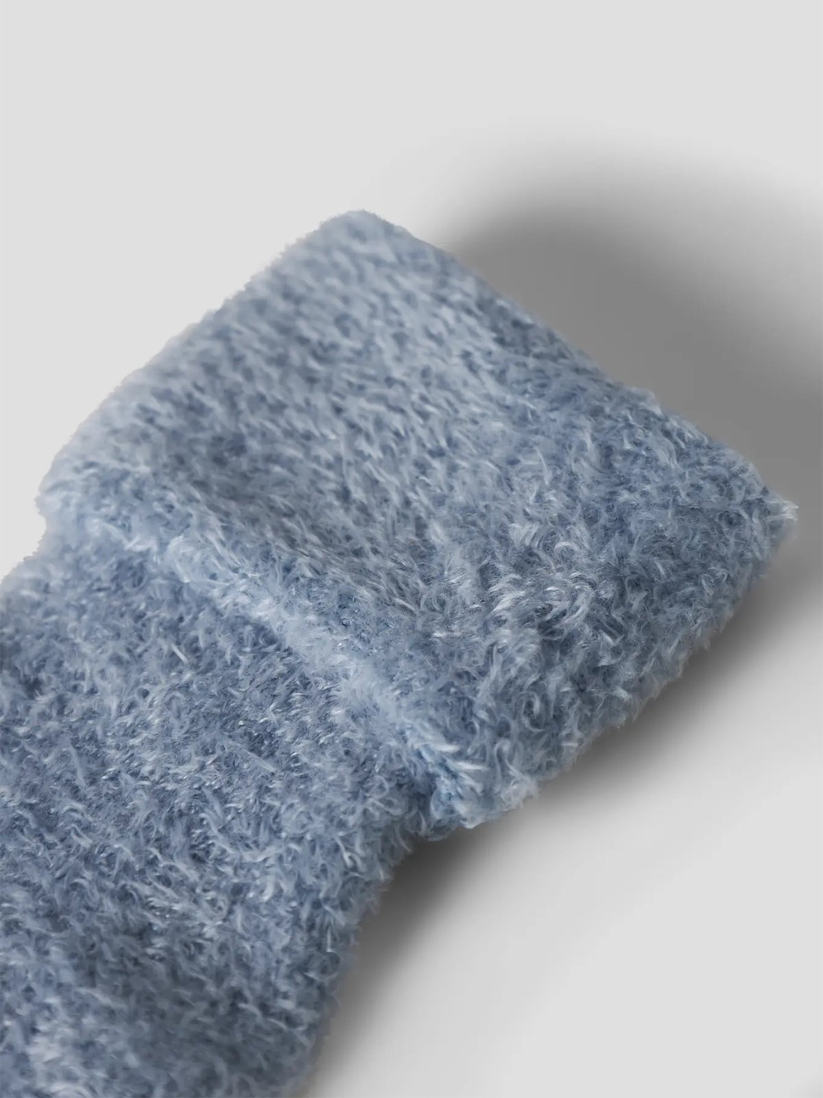 Name It Ollo Terry Fluffy Sock Dusty Blue