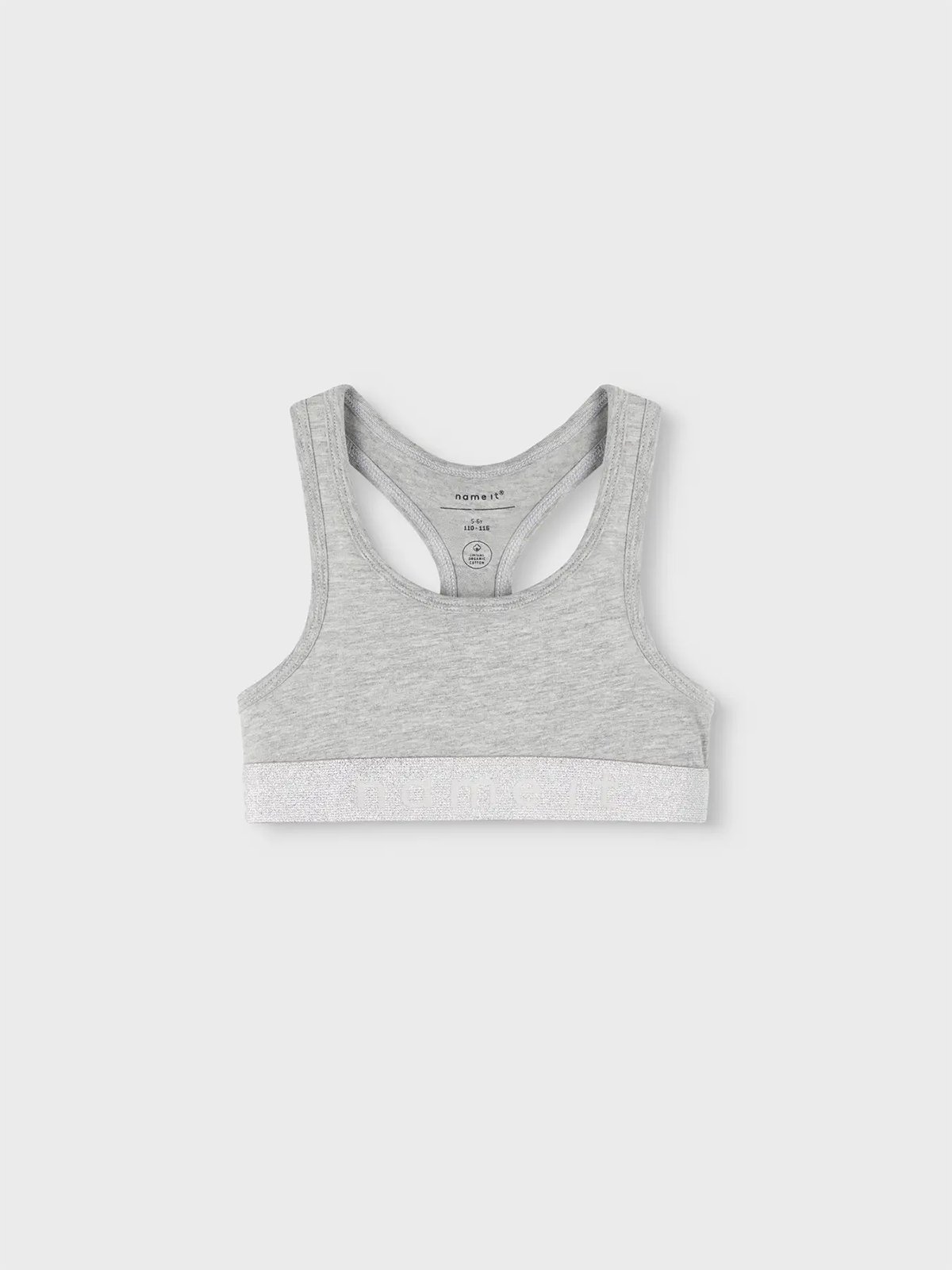 Name It Short Top 2-Pack Barely Pink w/ Grey Melange