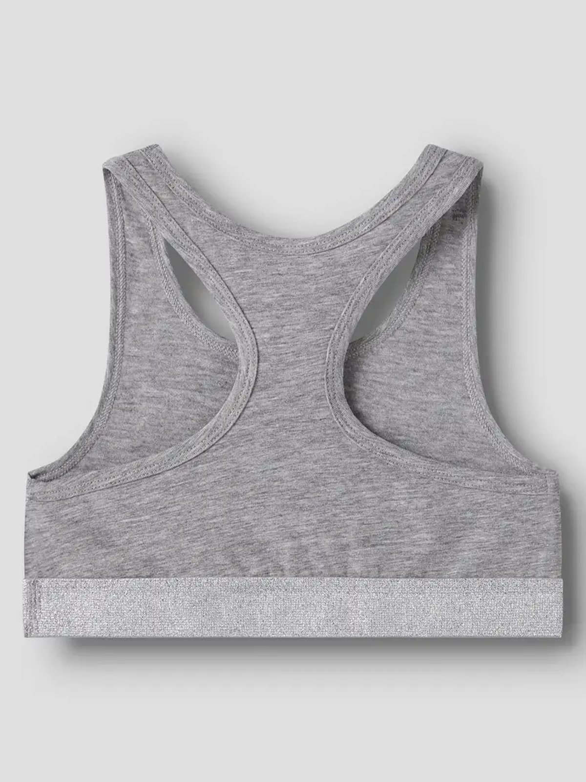 Name It Short Top 2-Pack Black w/ Grey Melange