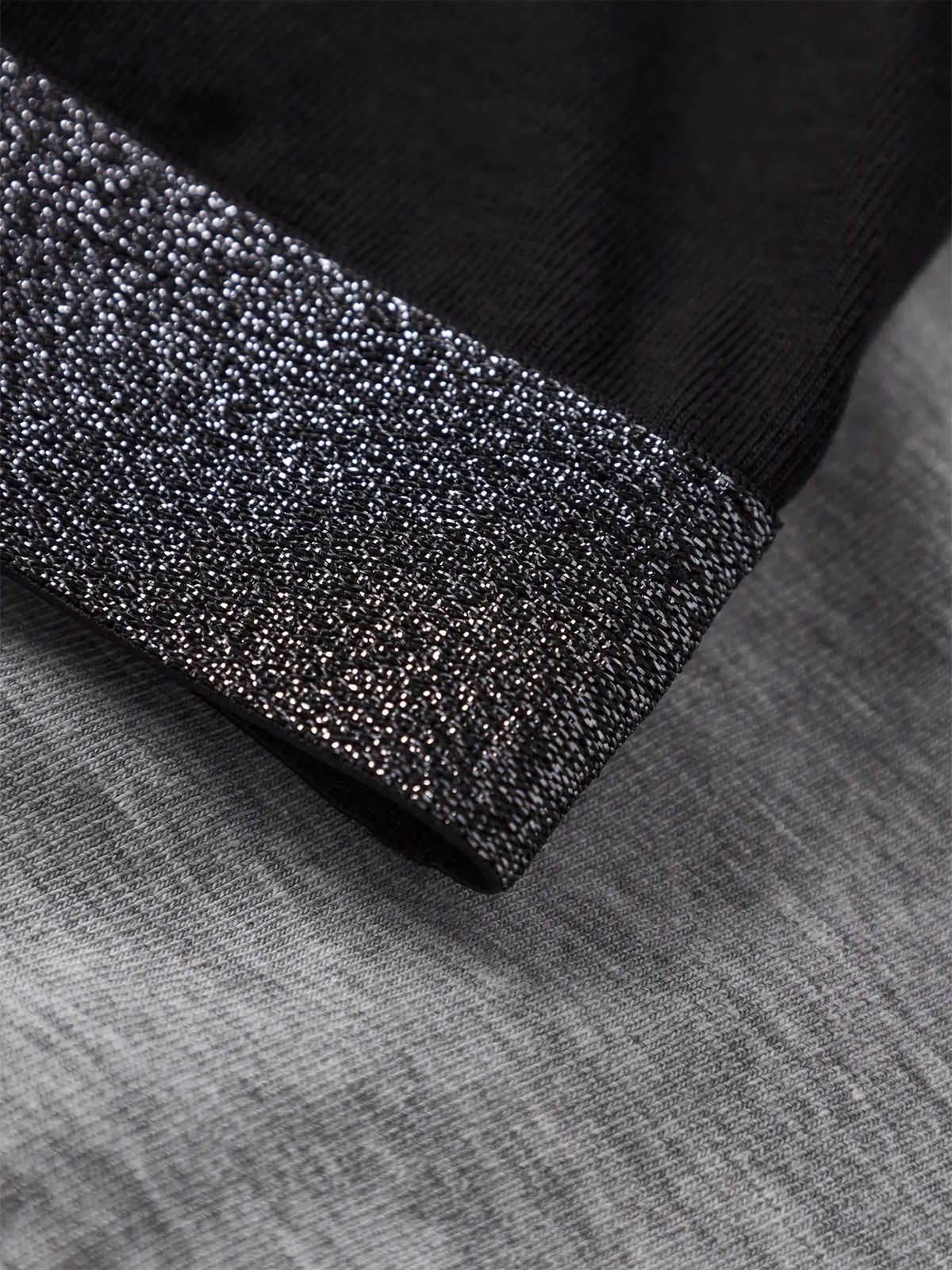 Name It Short Top 2-Pack Black w/ Grey Melange