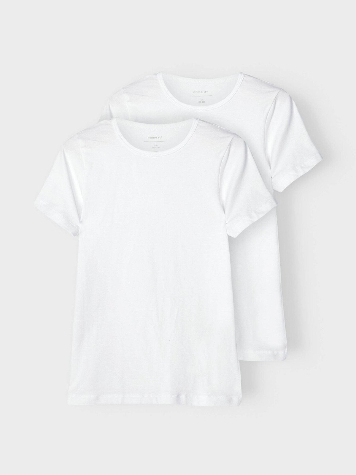 Name It T-Shirt Slim 2-Pack Bright White