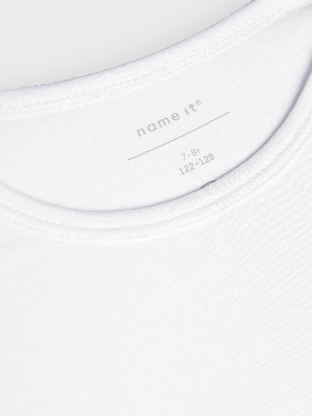 Name It T-Shirt Slim 2-Pack Bright White