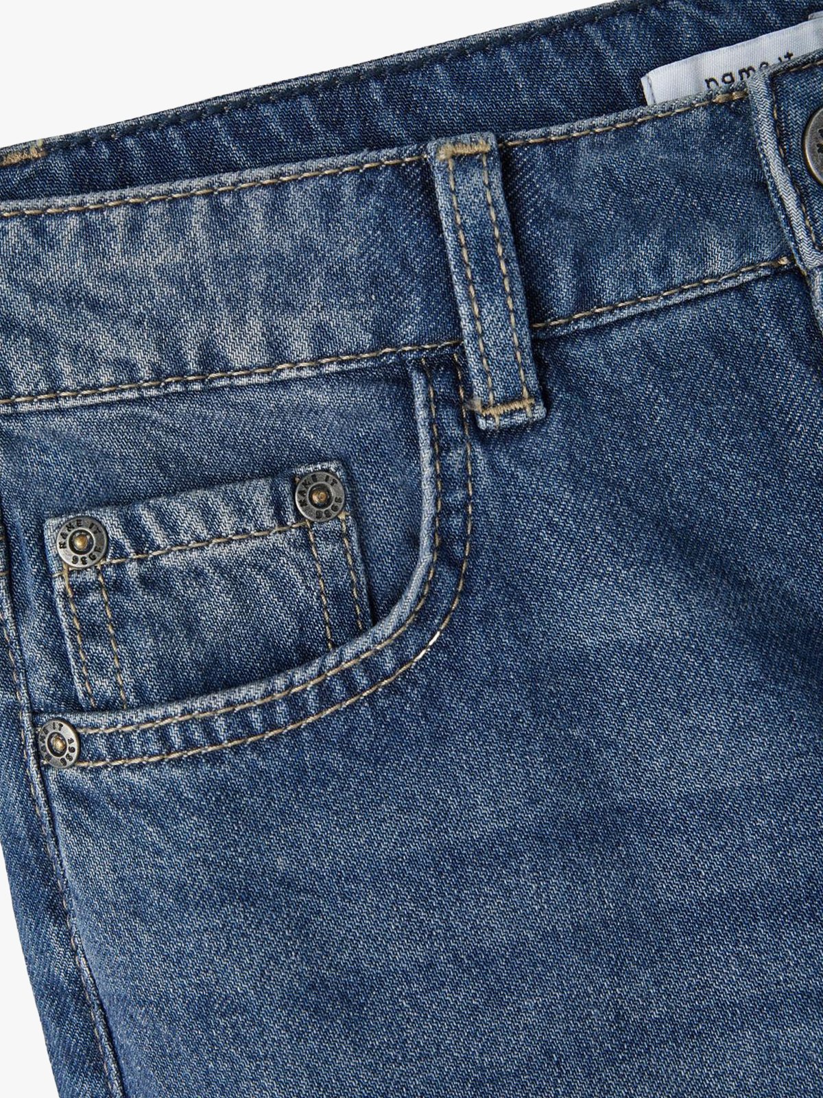 Name It Ben Tapered Jeans Dark Blue Denim