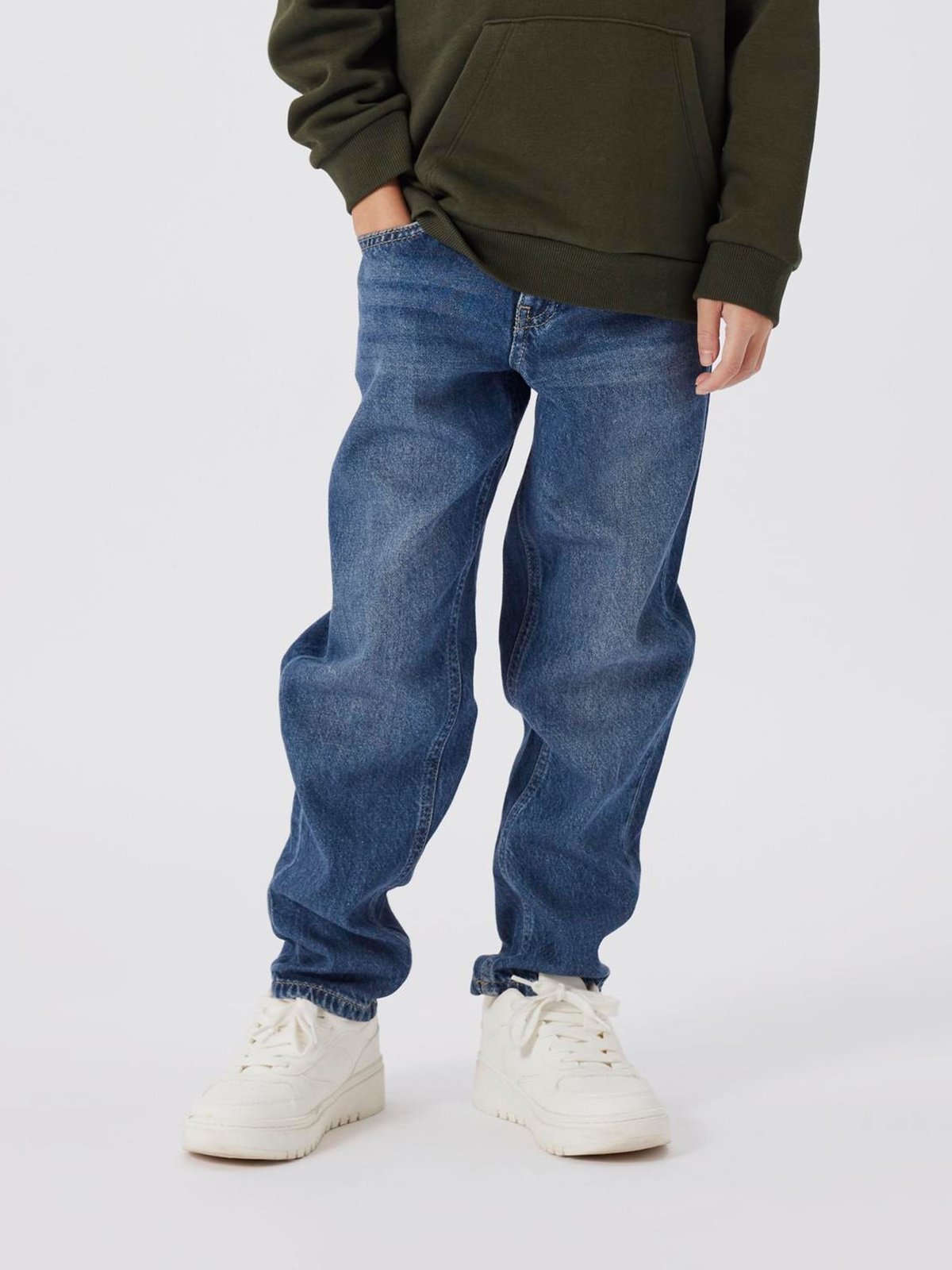 Name It Ben Tapered Jeans Dark Blue Denim