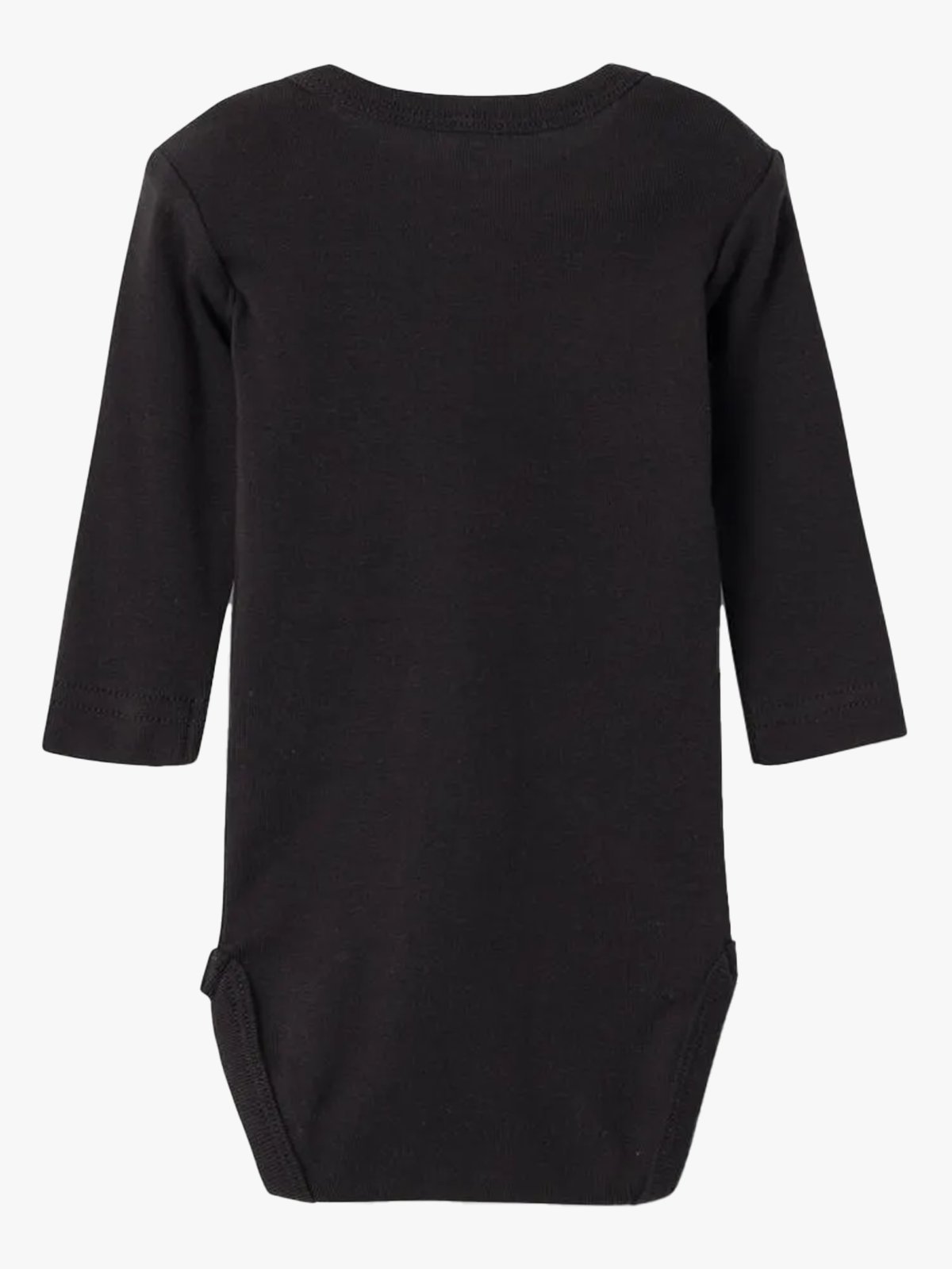 Name It Body 2-Pack Long Sleeve Solid Black Black