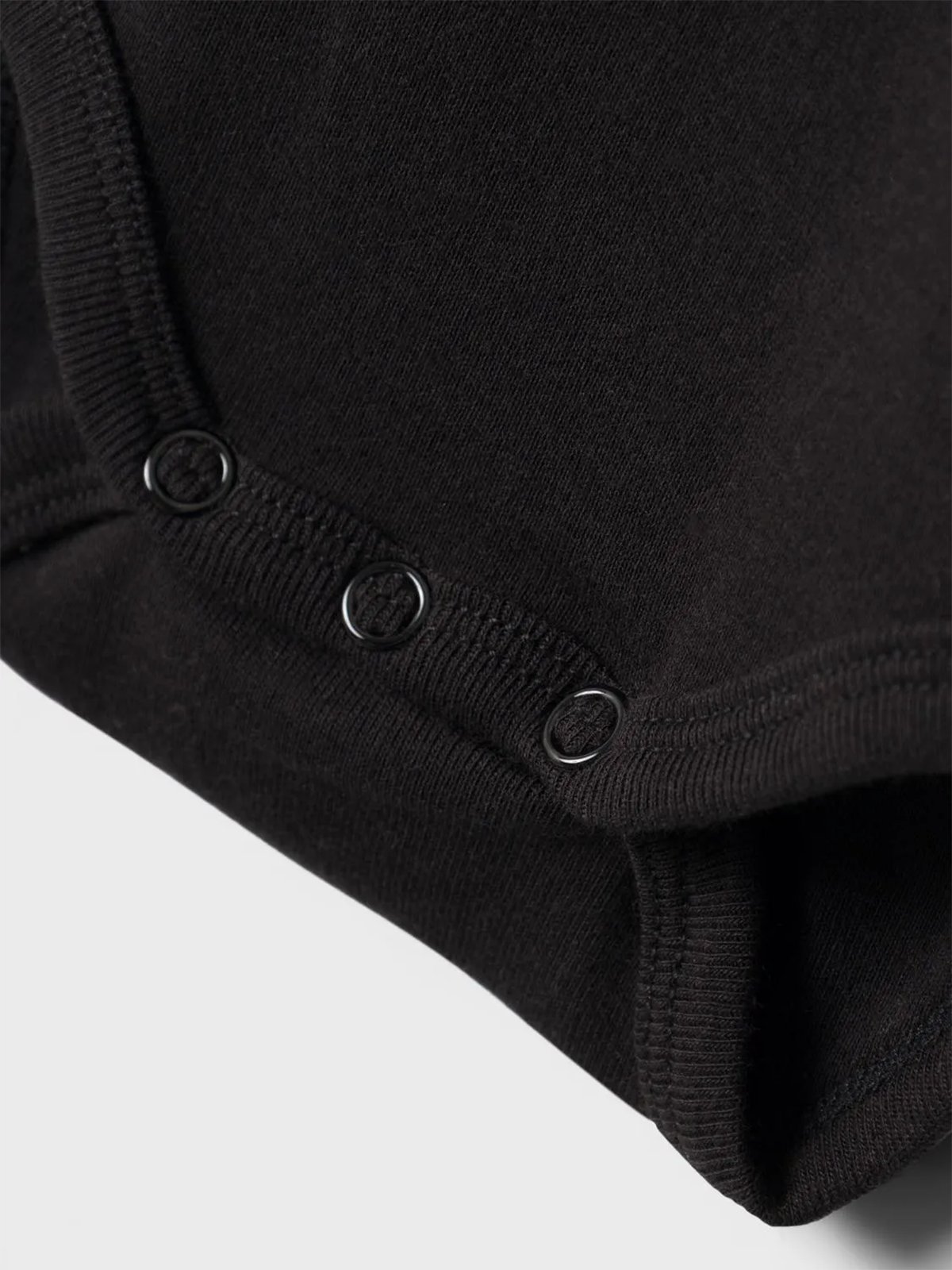 Name It Body 2-Pack Long Sleeve Solid Black Black