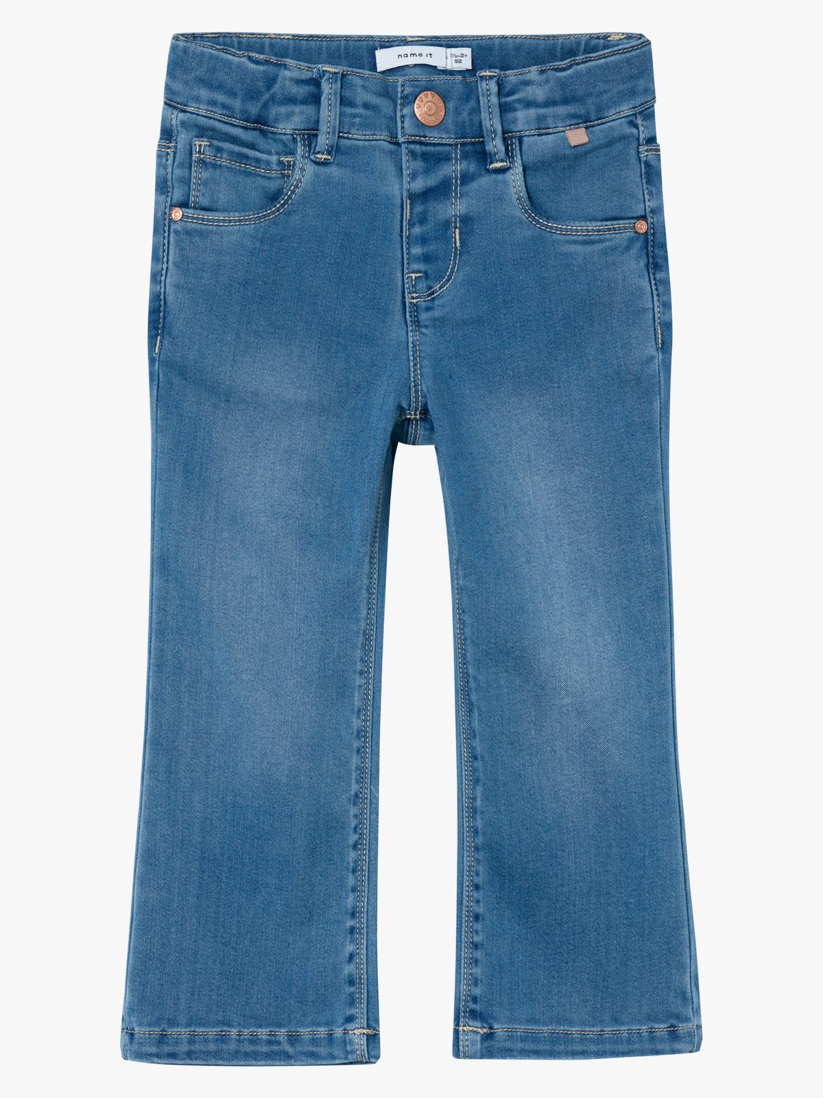 Name It Salli Bootcut Jeans Light Blue Denim