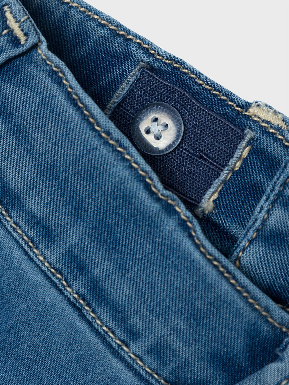 Name It Salli Bootcut Jeans Light Blue Denim