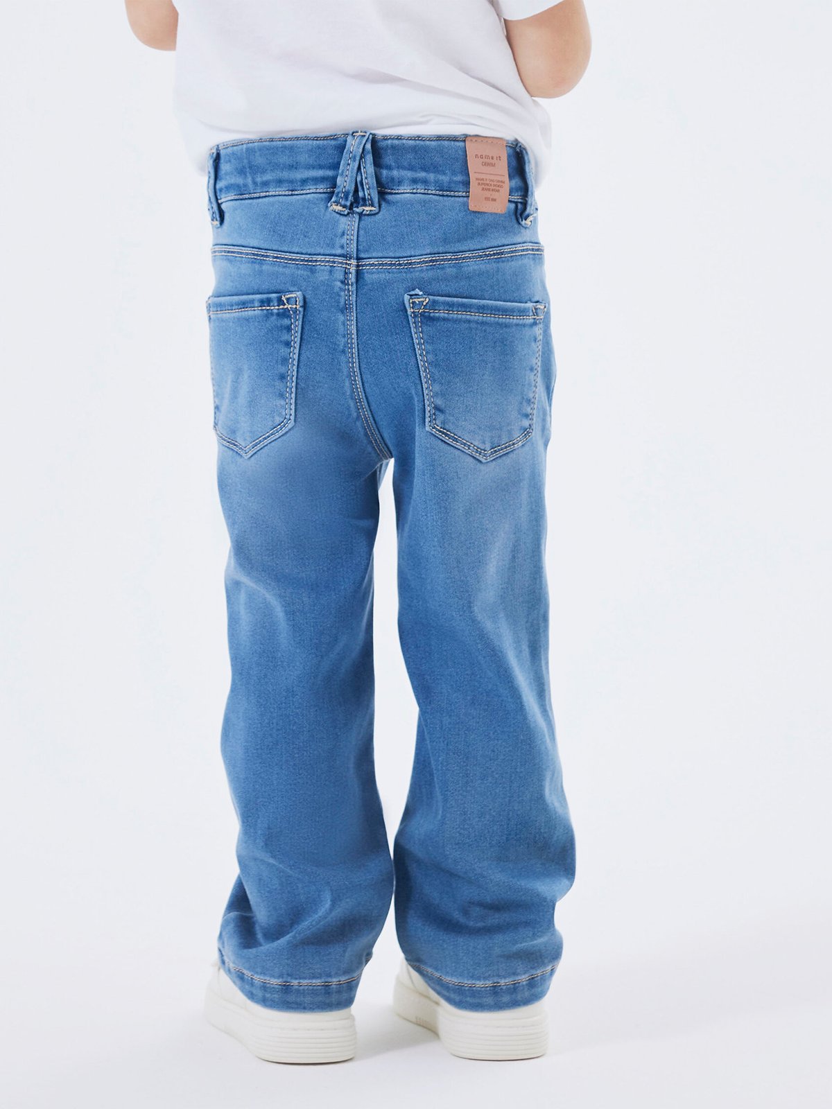 Name It Salli Bootcut Jeans Light Blue Denim