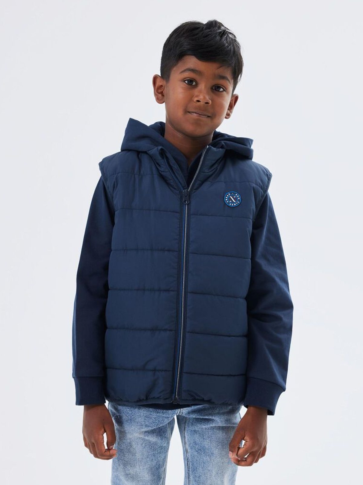 Name It Mylane Vest Dark Sapphire