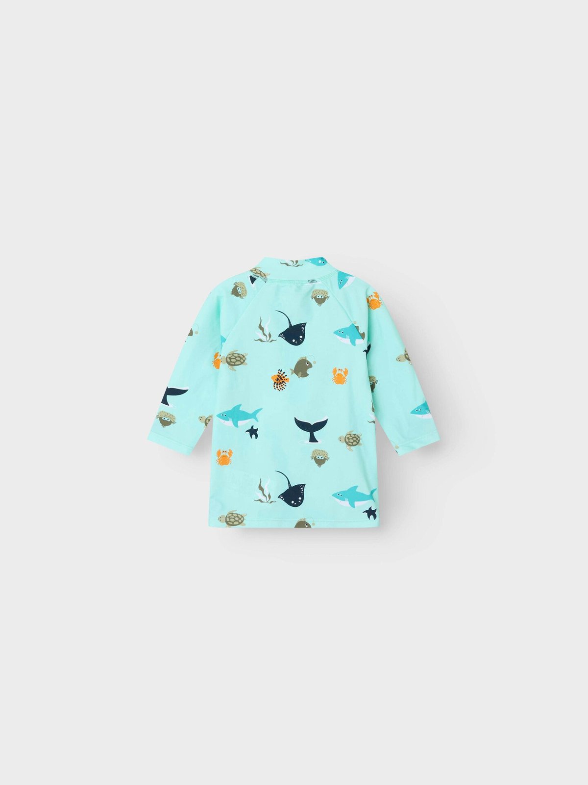 Name It Zilo 3/4 Uv Swim Top Blue Tint