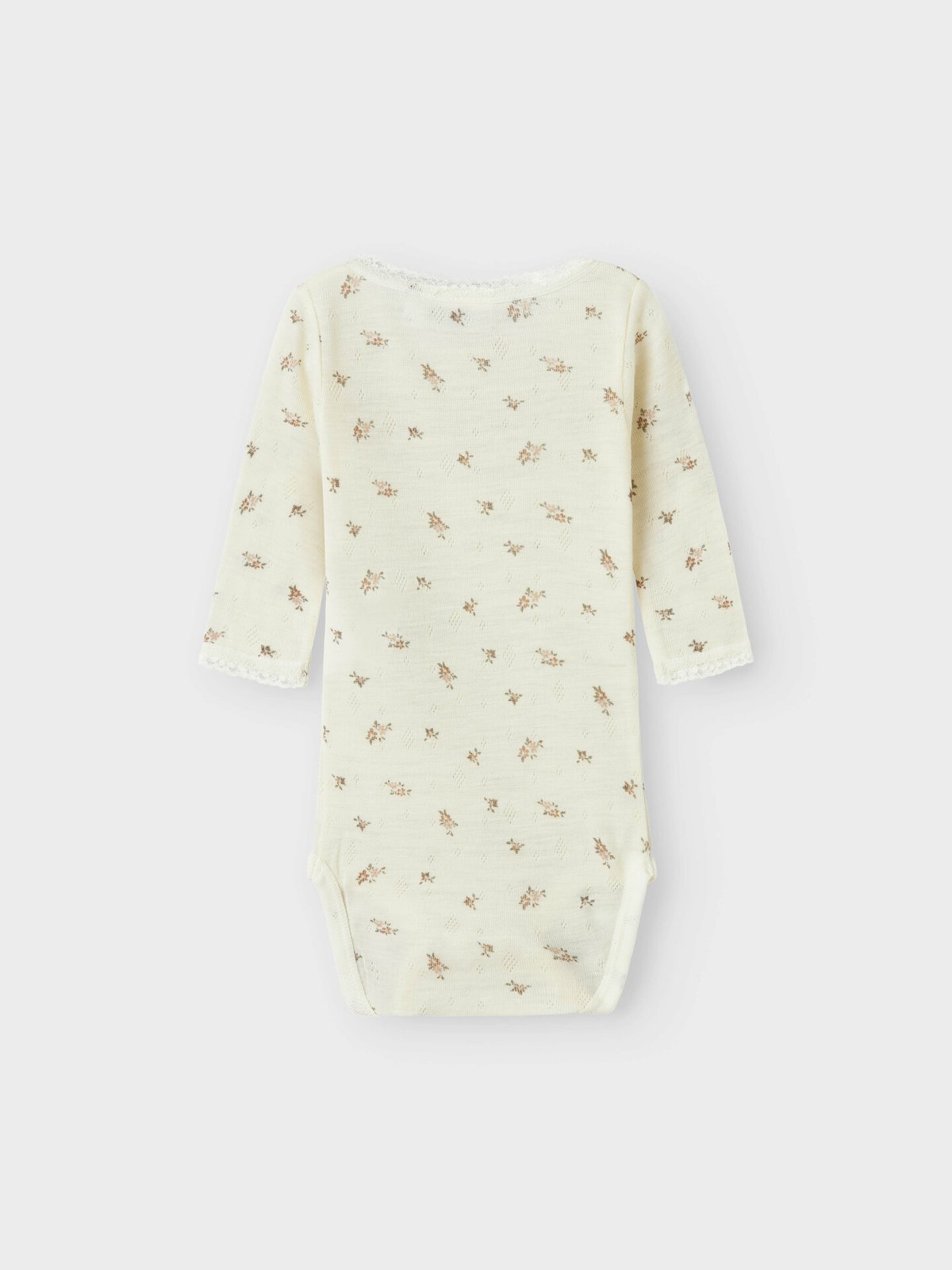 Name It Wang Wool Needle Long Sleeve Body Snow White