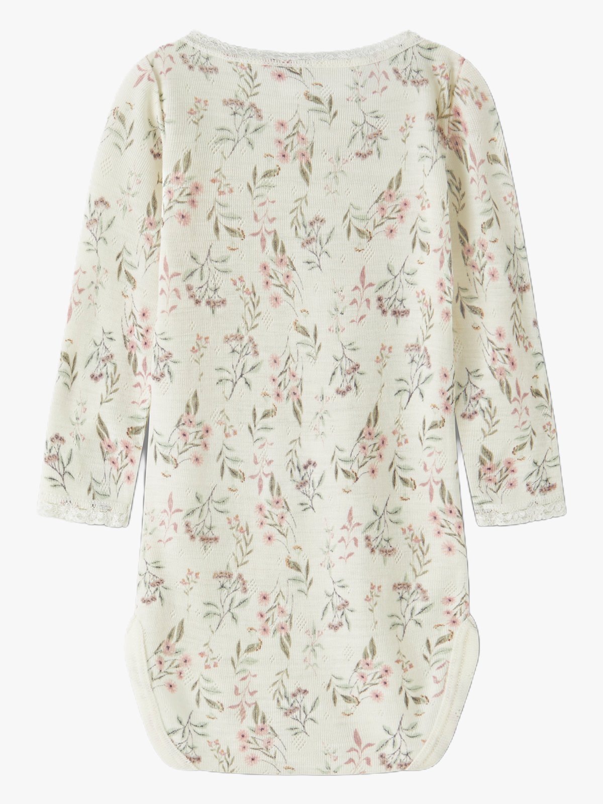 Name It Wang Wool Needle Long Sleeve Body Snow White