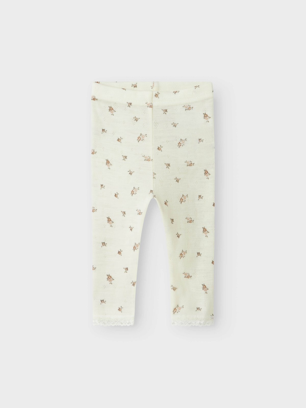 Name It Wang Wool Needle Legging Snow White