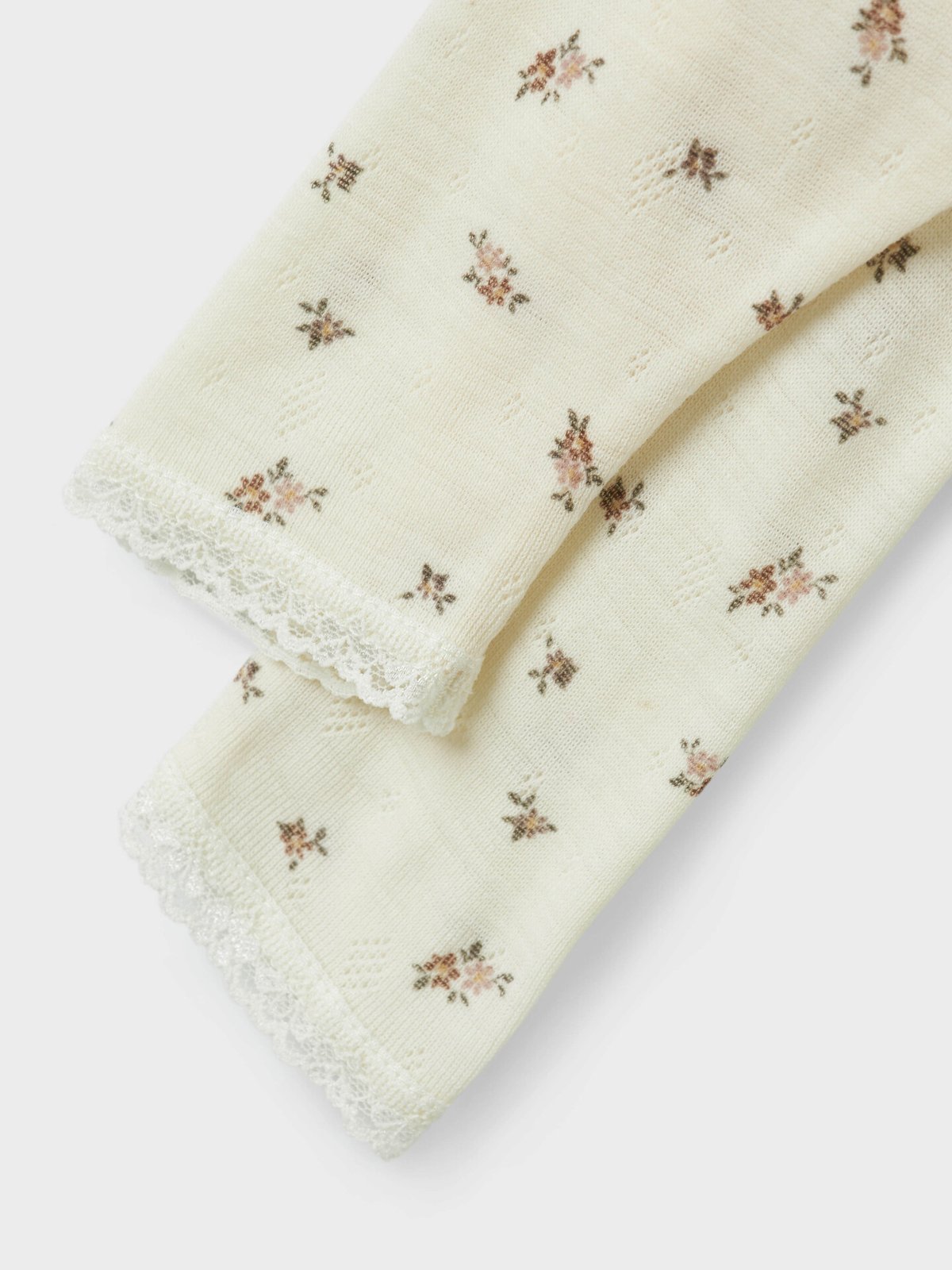 Name It Wang Wool Needle Legging Snow White