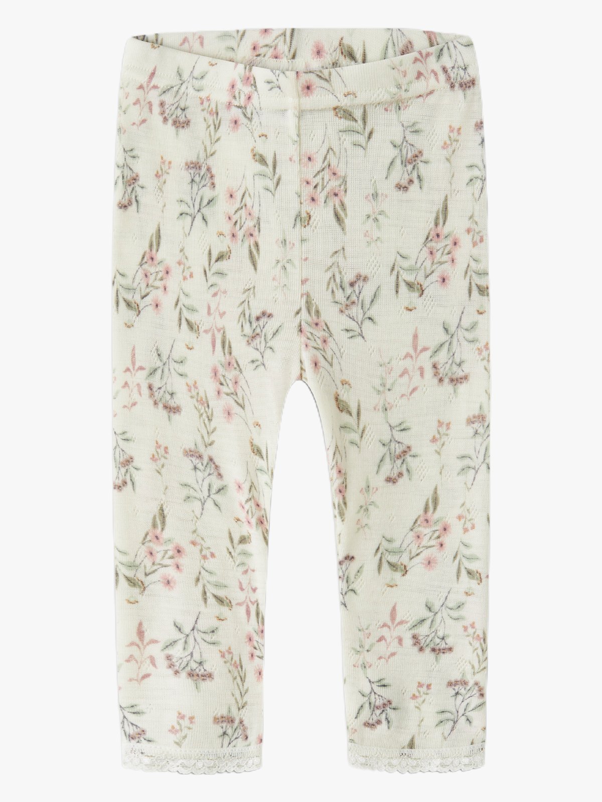 Name It Wang Wool Needle Legging Snow White
