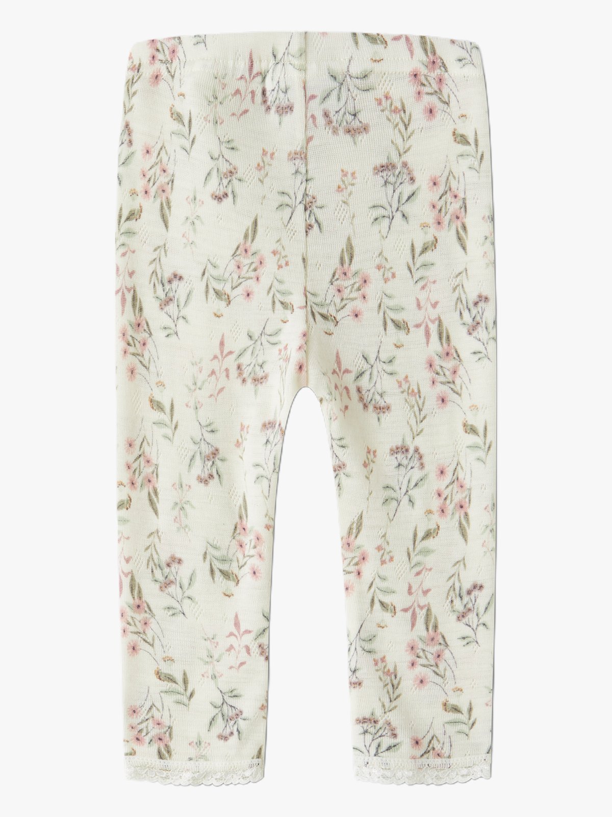 Name It Wang Wool Needle Legging Snow White