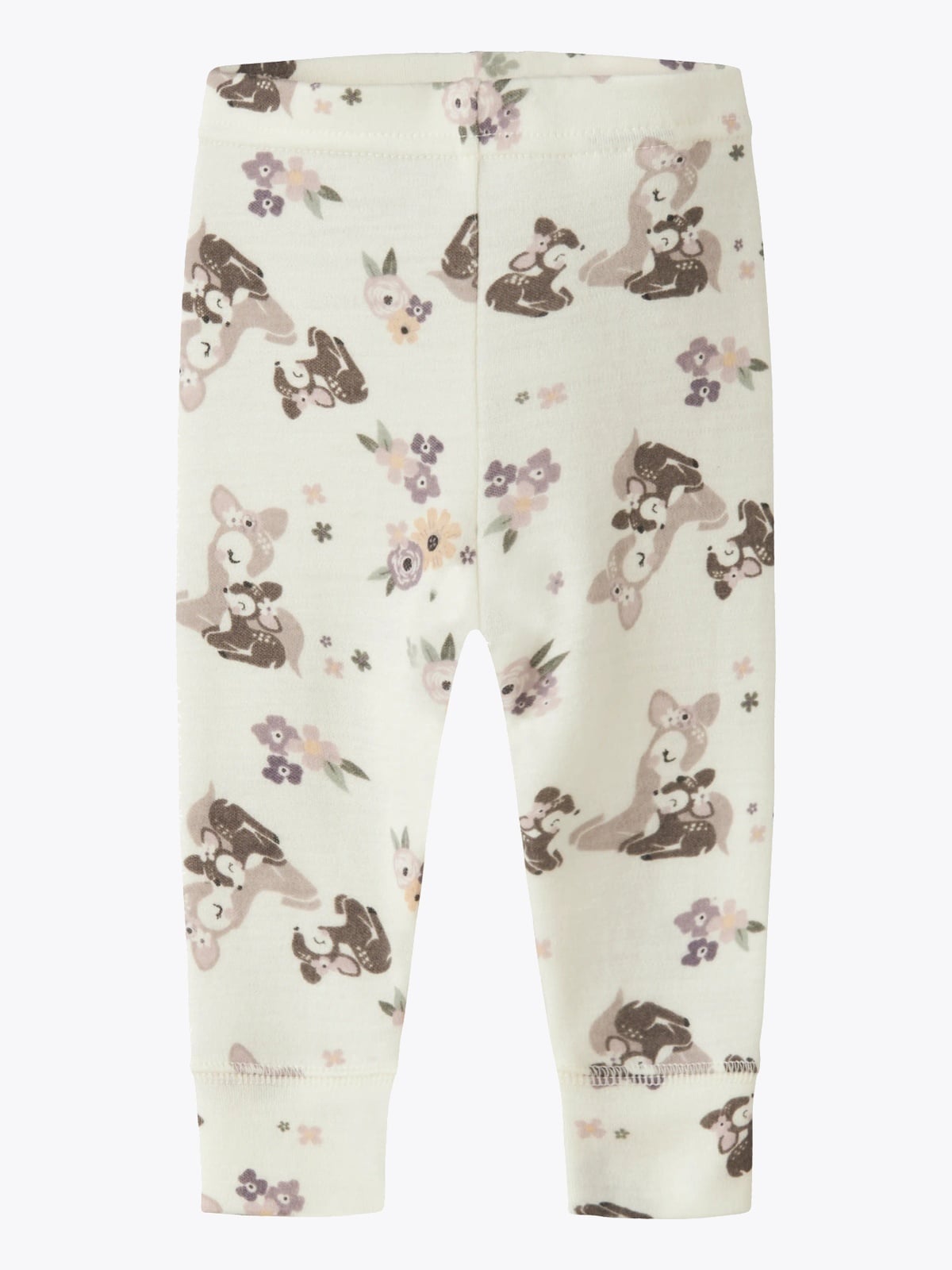 Name It Willit Wool Legging snow white bambi + flower