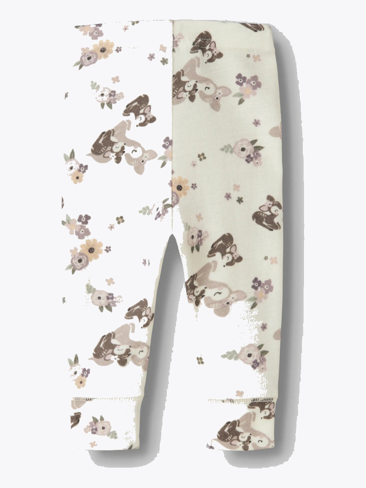 Name It Willit Wool Legging snow white bambi + flower
