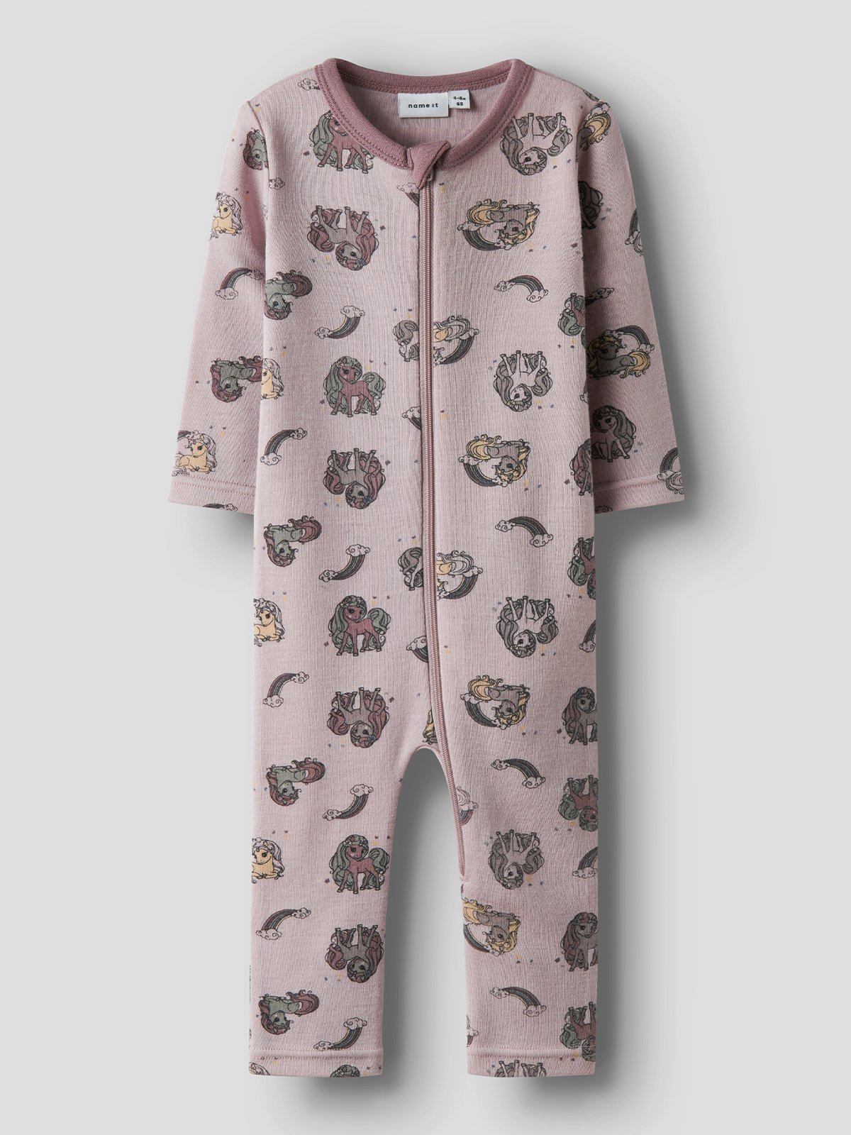 Name It Willit Wool Long Sleeve Suit Shadow Gray