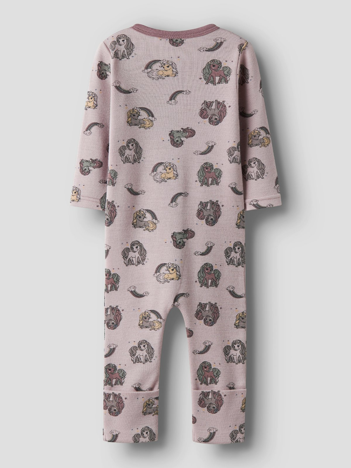 Name It Willit Wool Long Sleeve Suit Shadow Gray