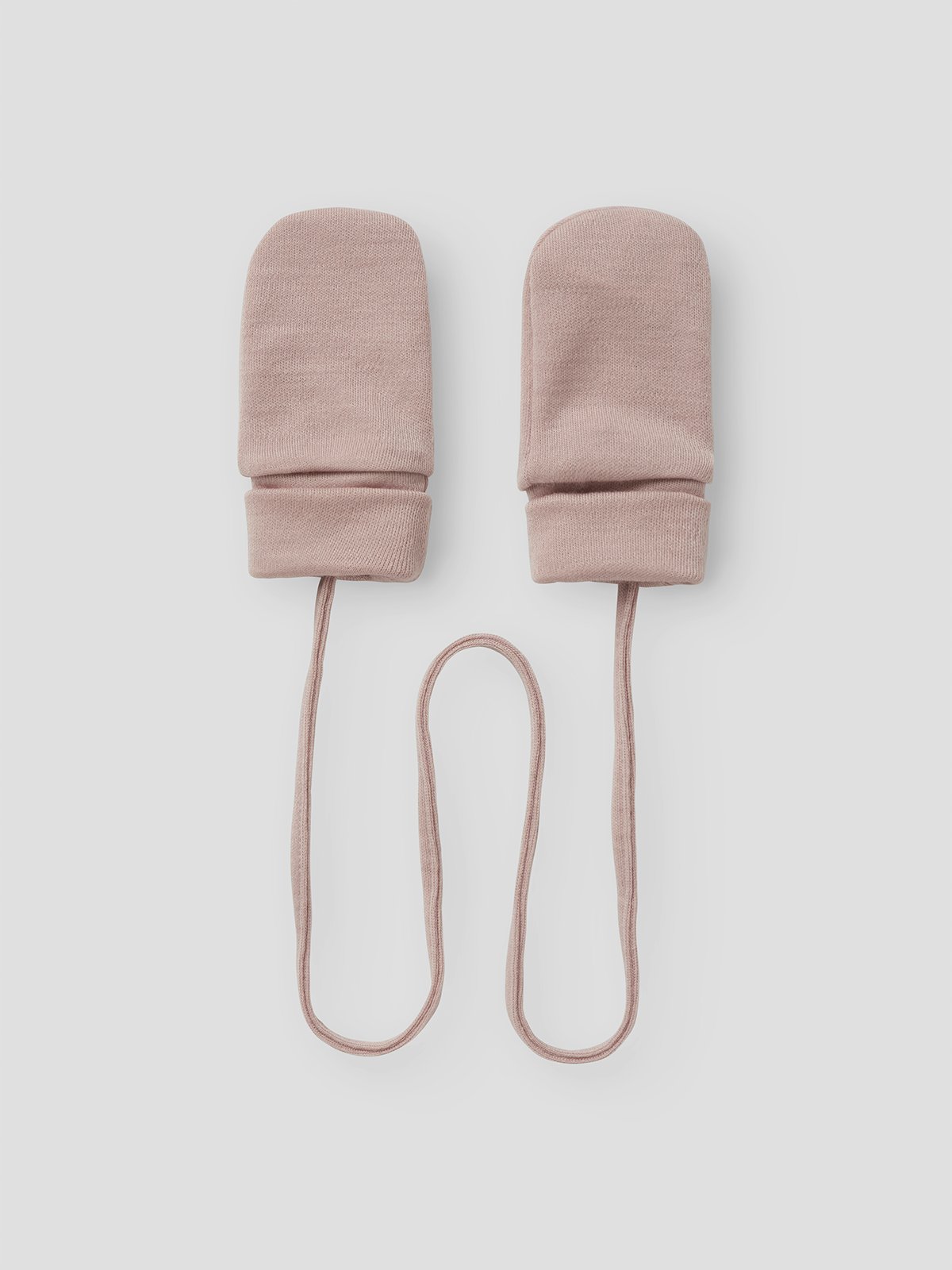 Name It Willit Wool Mittens Wo/Thumb Shadow Gray