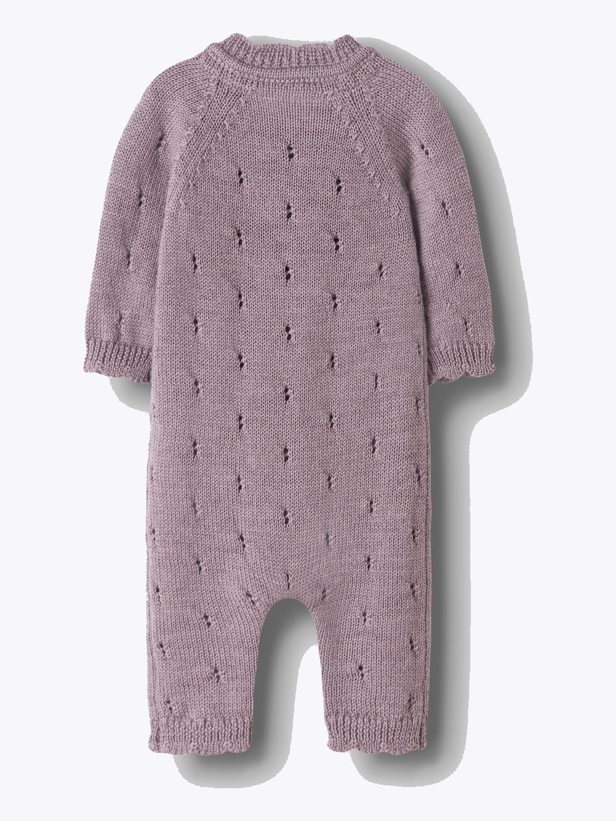 Name It Wrilla Wool Long Sleeve Knit Suit toadstool