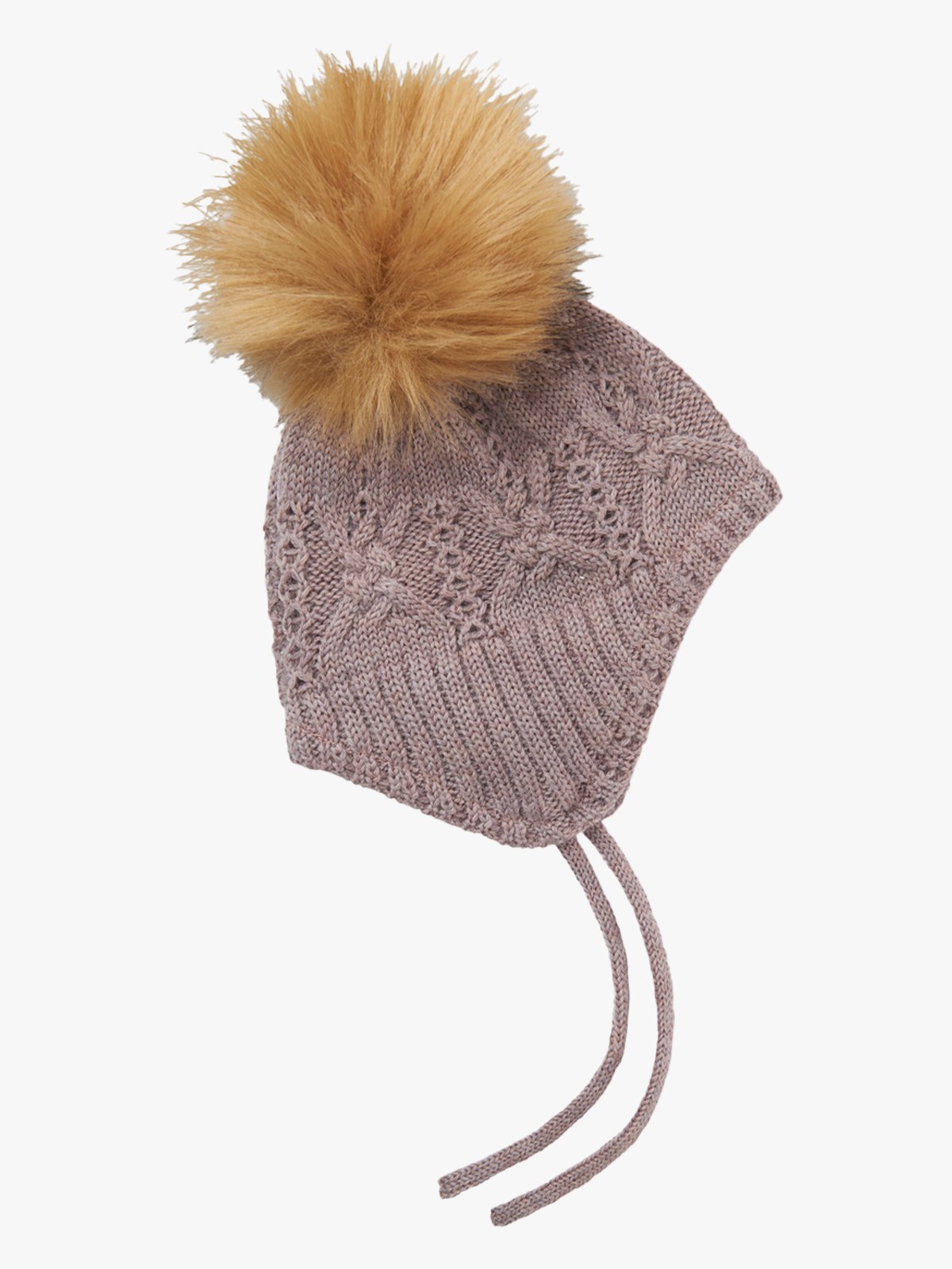 Name It Wrilla Wool Knit Hat Purple Dove