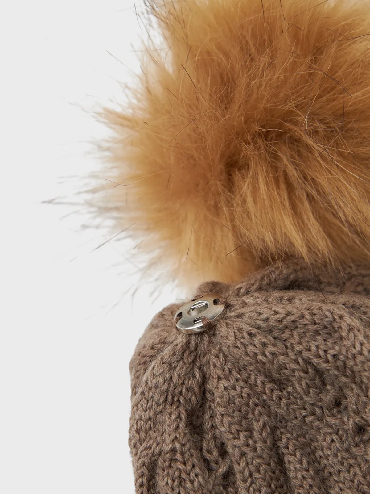Name It Wrilla Wool Knit Hat Walnut