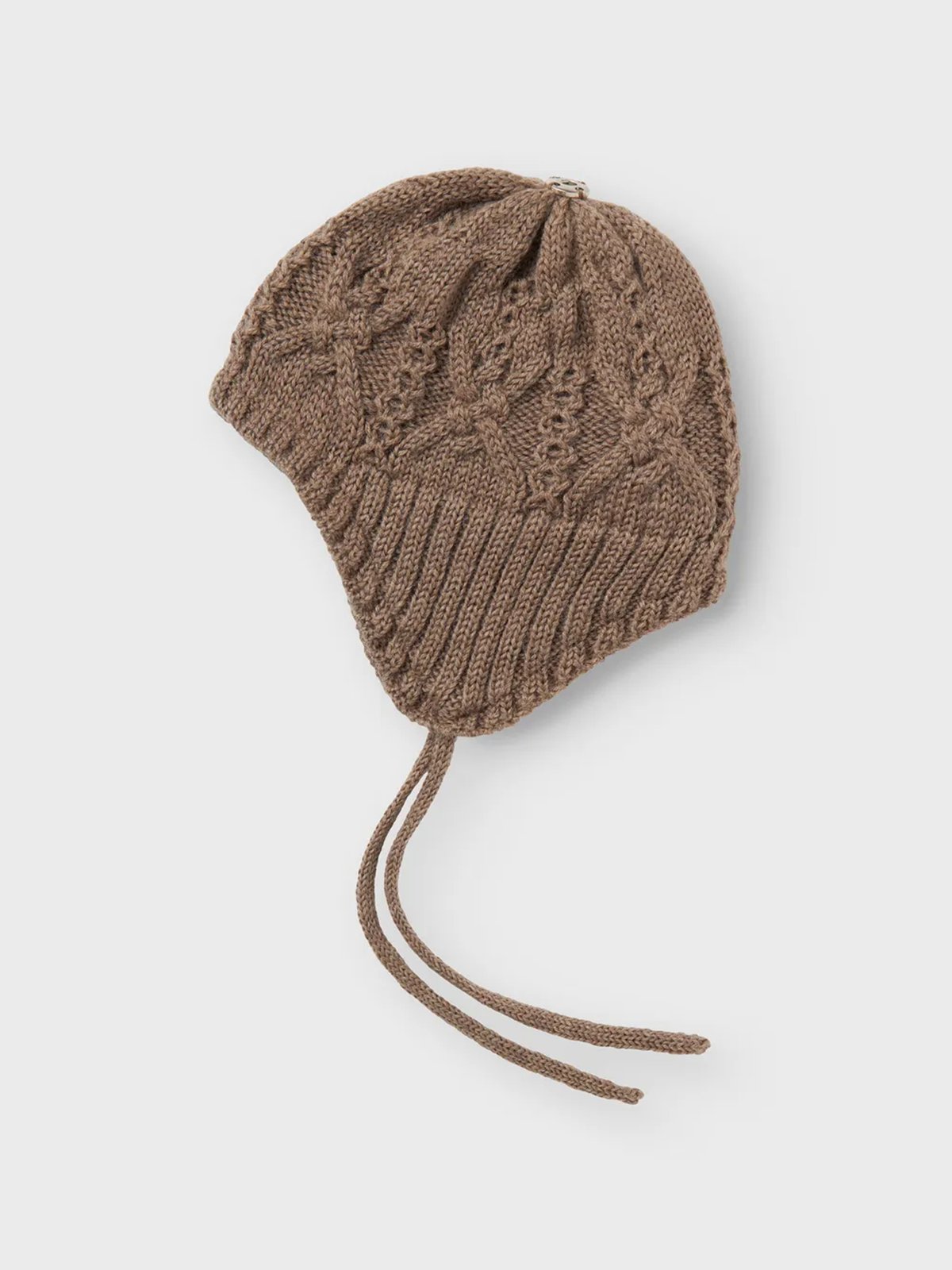 Name It Wrilla Wool Knit Hat Walnut