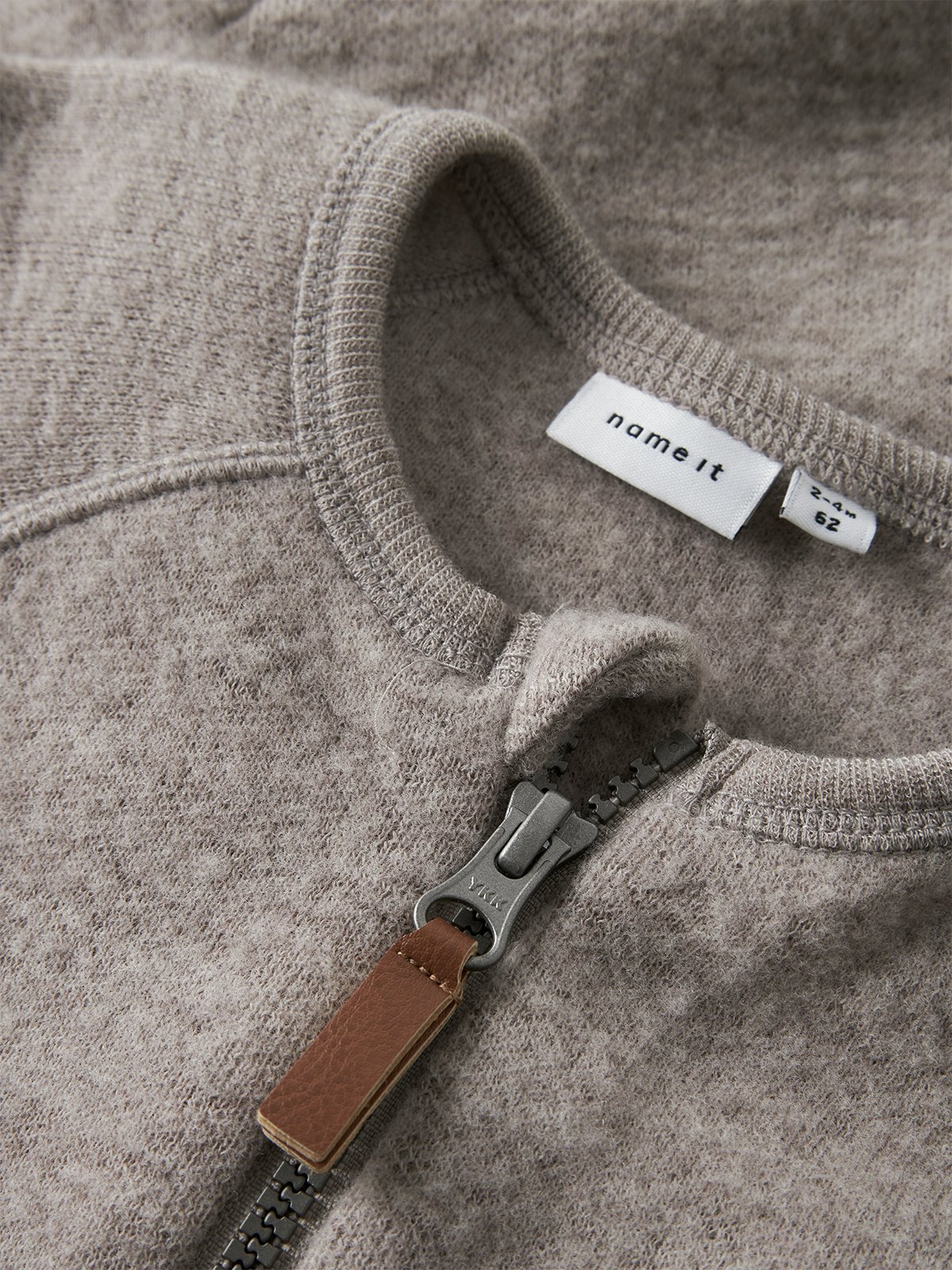 Name It Wmino Wool Bru Long Sleeve Suit Satellite