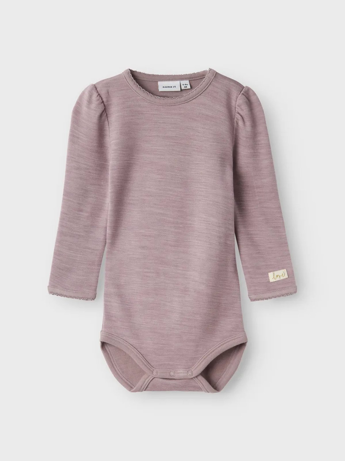 Name It Wyla Long Sleeve Body Purple Dove