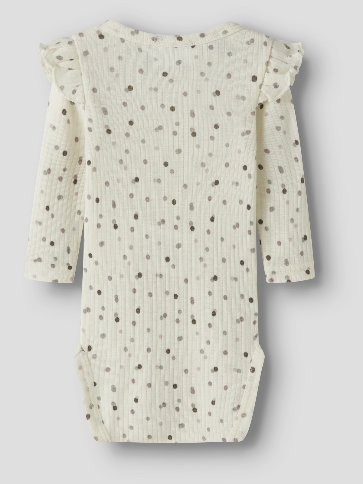 Name It Womi Wo/Mo Long Sleeve Body Snow White Double dots