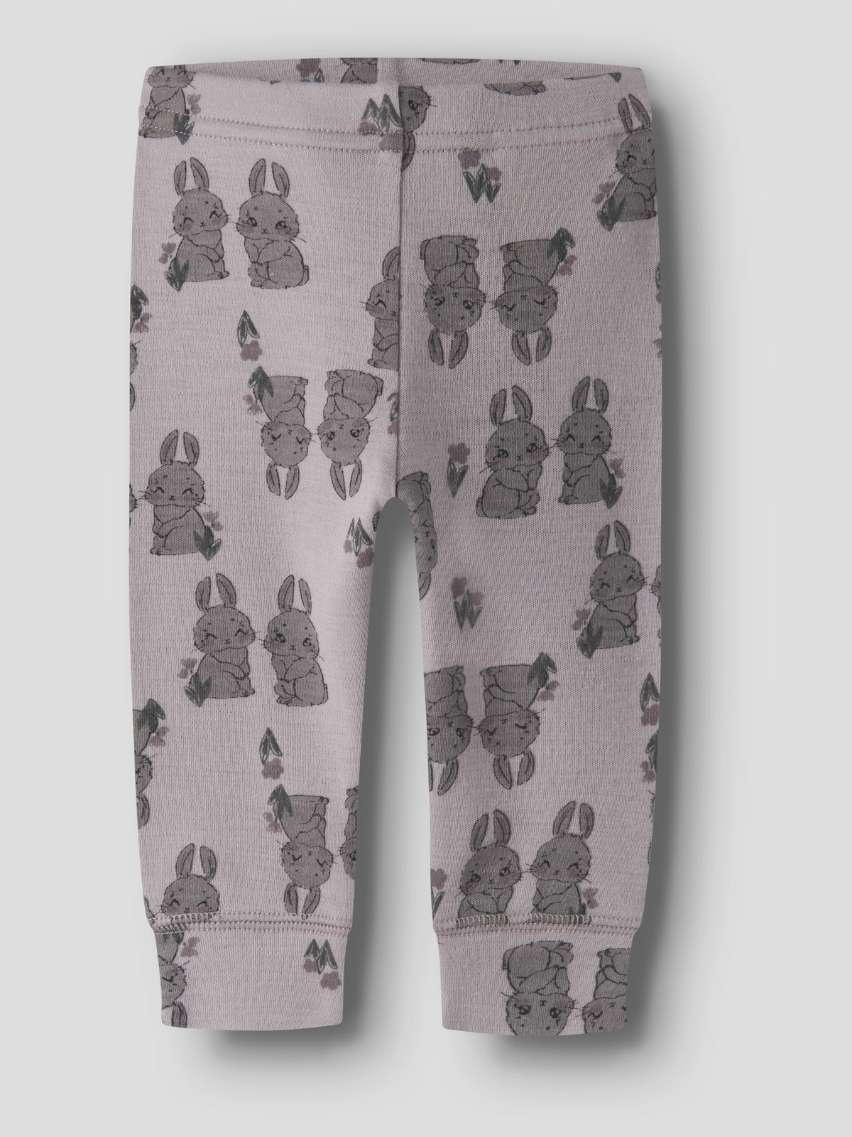Name It Willow Wool Legging Violet Ice Bunnies