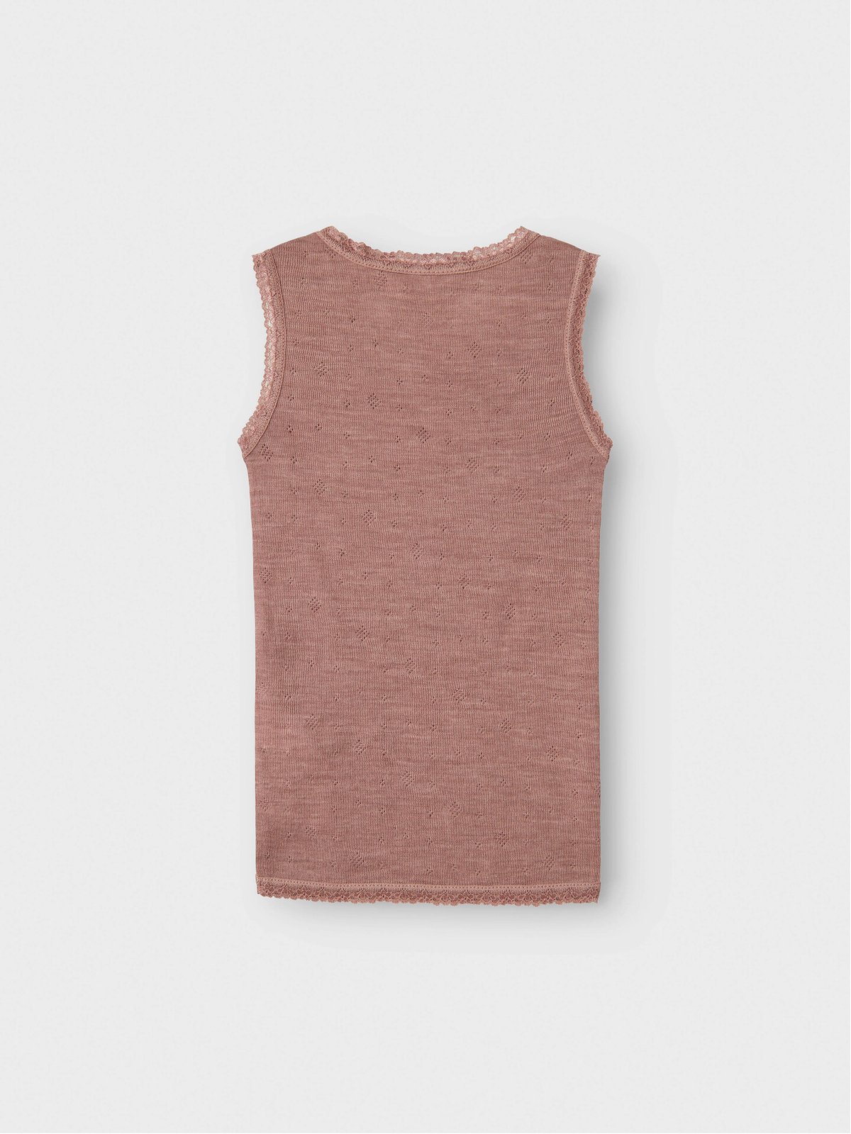 Name It Wang Wool Needle Tank Top Antler