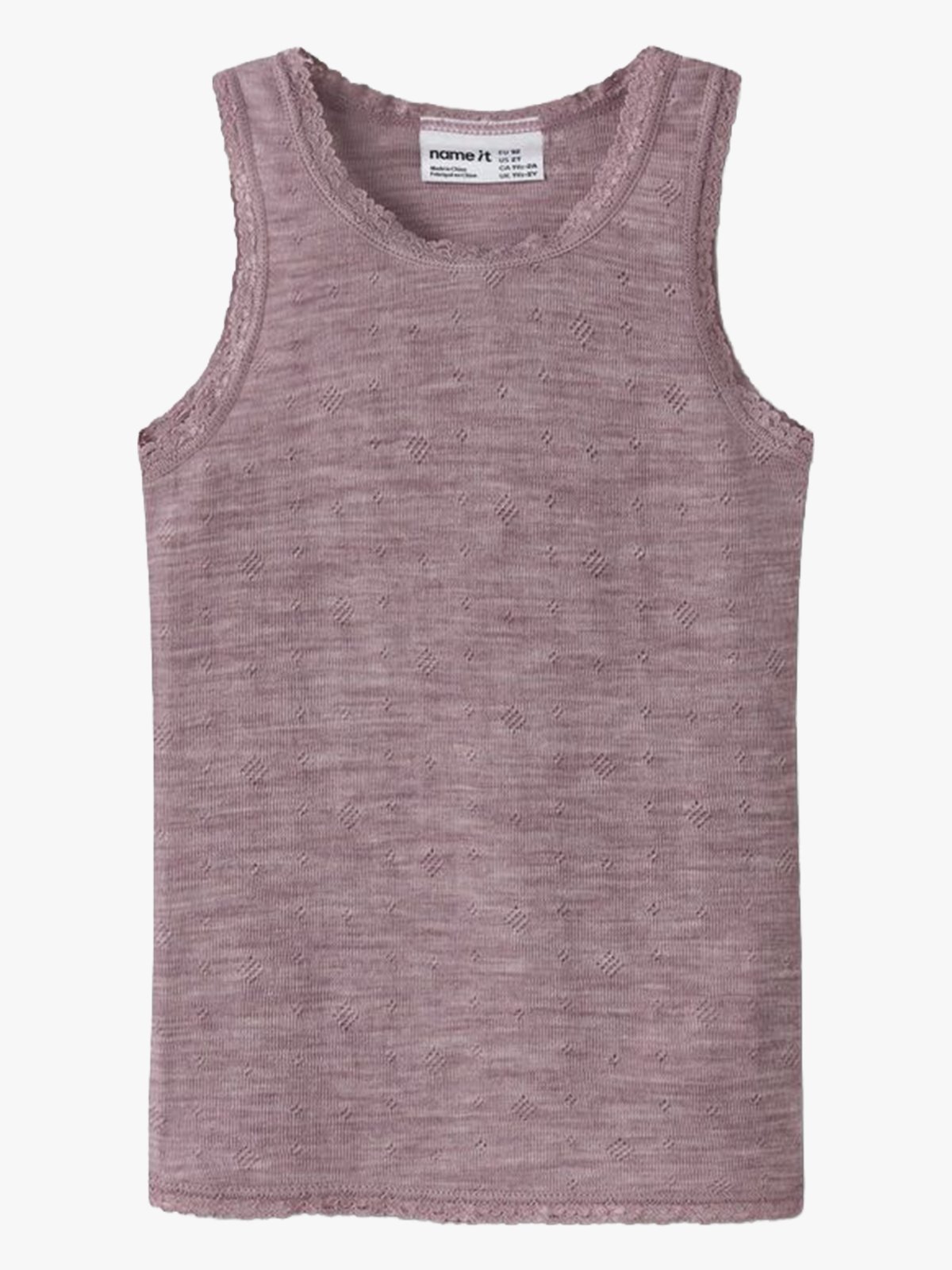 Name It Wang Wool Needle Tank Top Toadstool