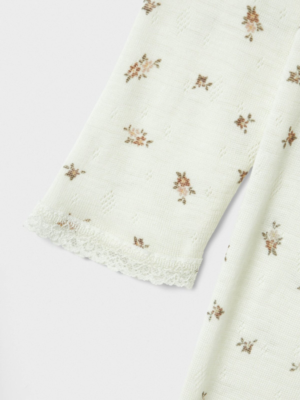 Name It Wang Wool Needle Nightsuit Snow White