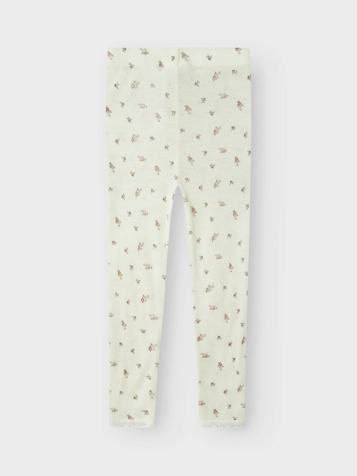 Name It Wang Wool Needle Legging Snow White