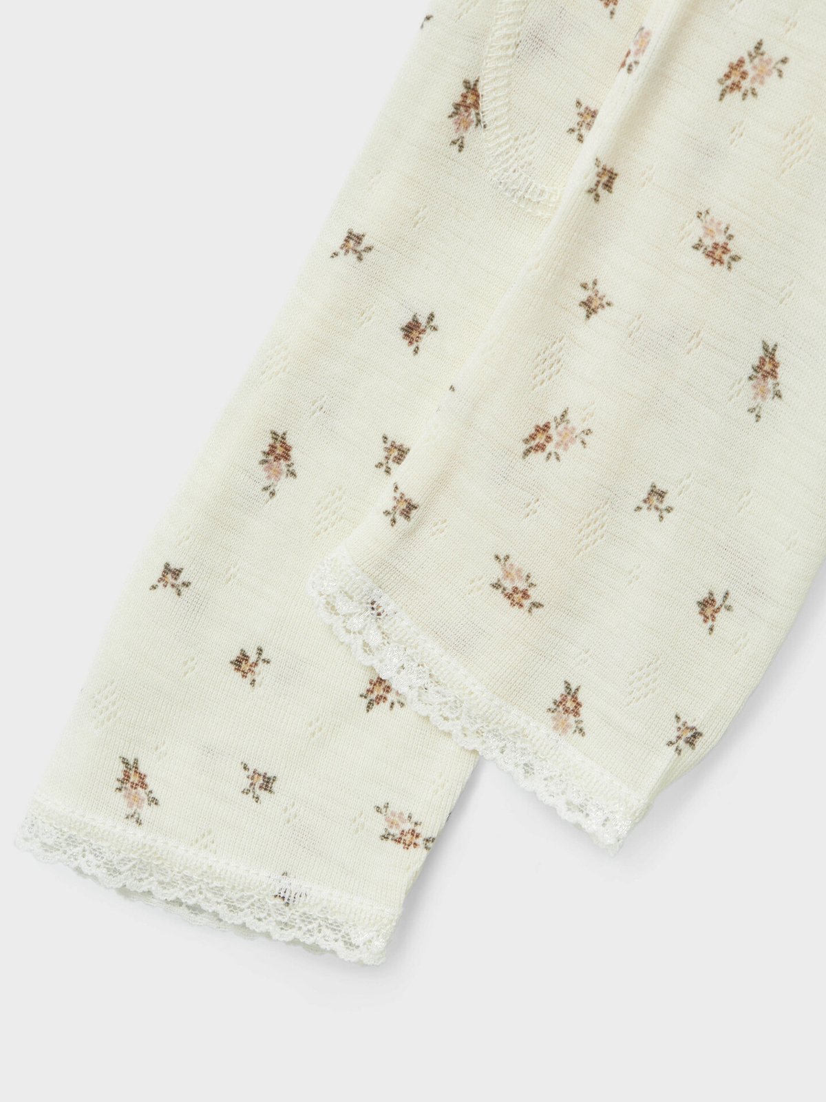 Name It Wang Wool Needle Legging Snow White