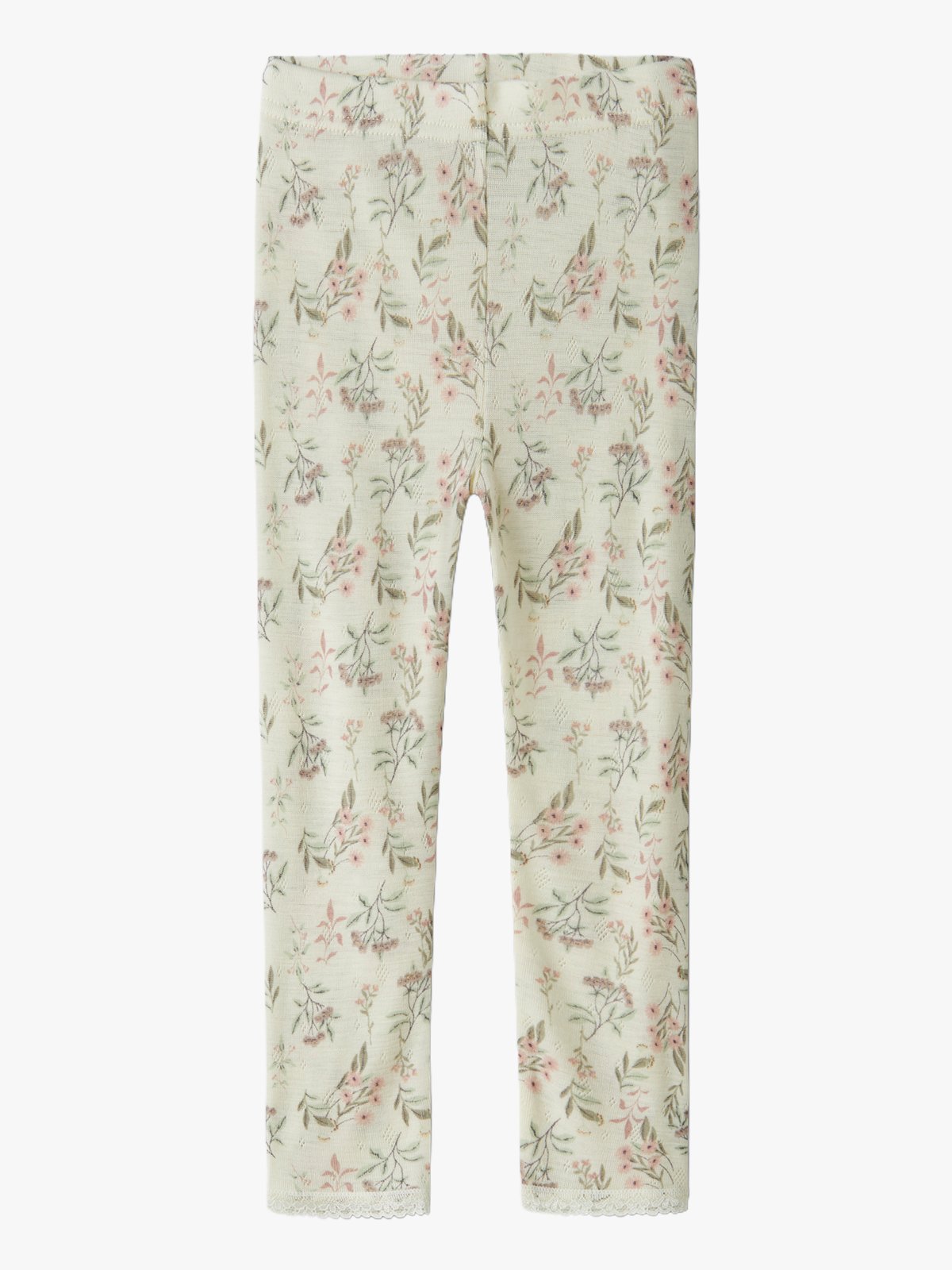 Name It Wang Wool Needle Legging Snow White