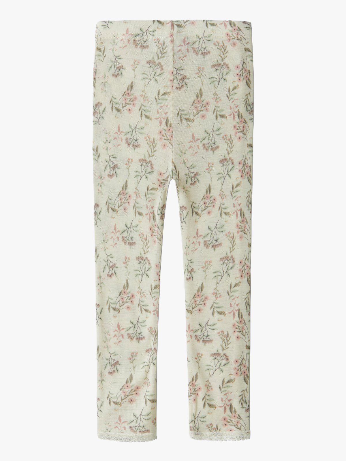 Name It Wang Wool Needle Legging Snow White