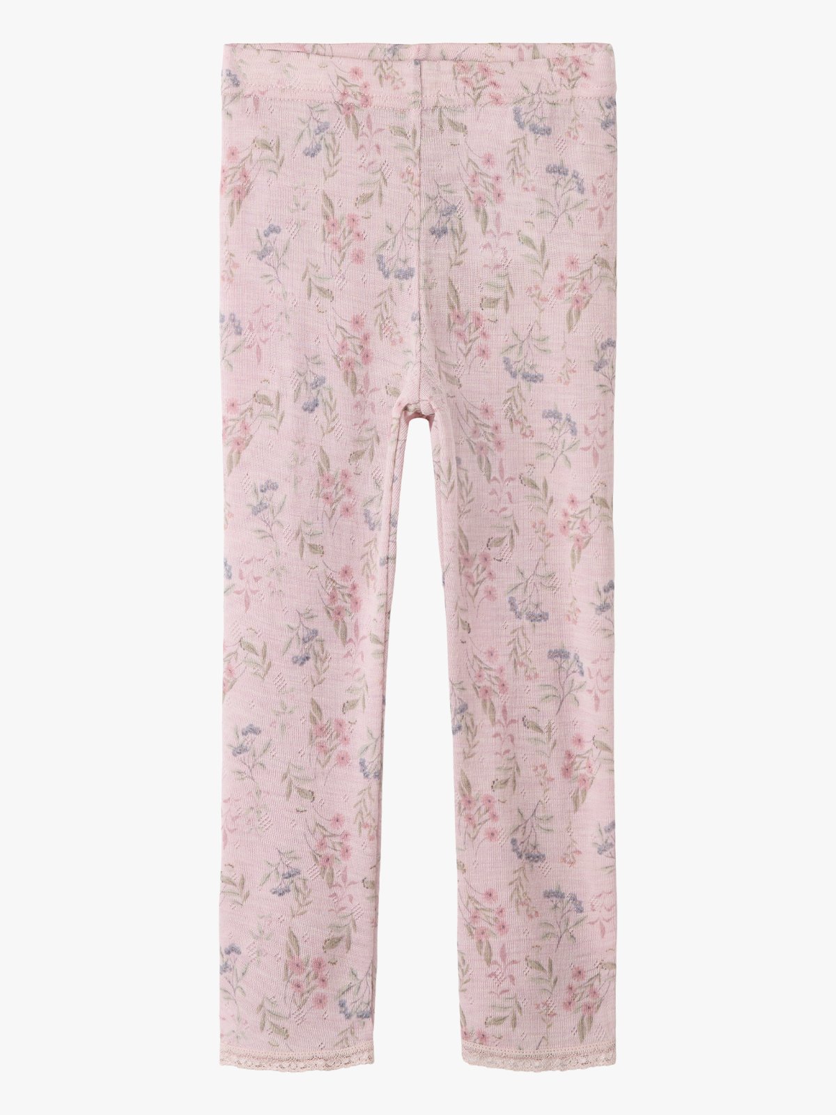 Name It Wang Wool Needle Legging Violet Ice