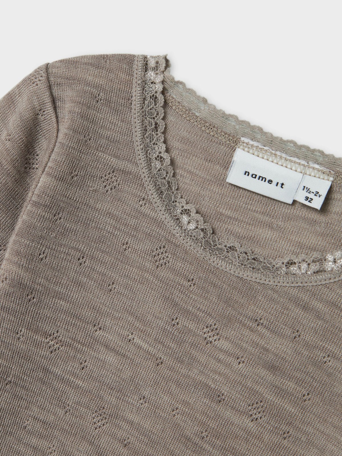 Name It Wang Wool Needle Long Sleeve Body Solid Satellite