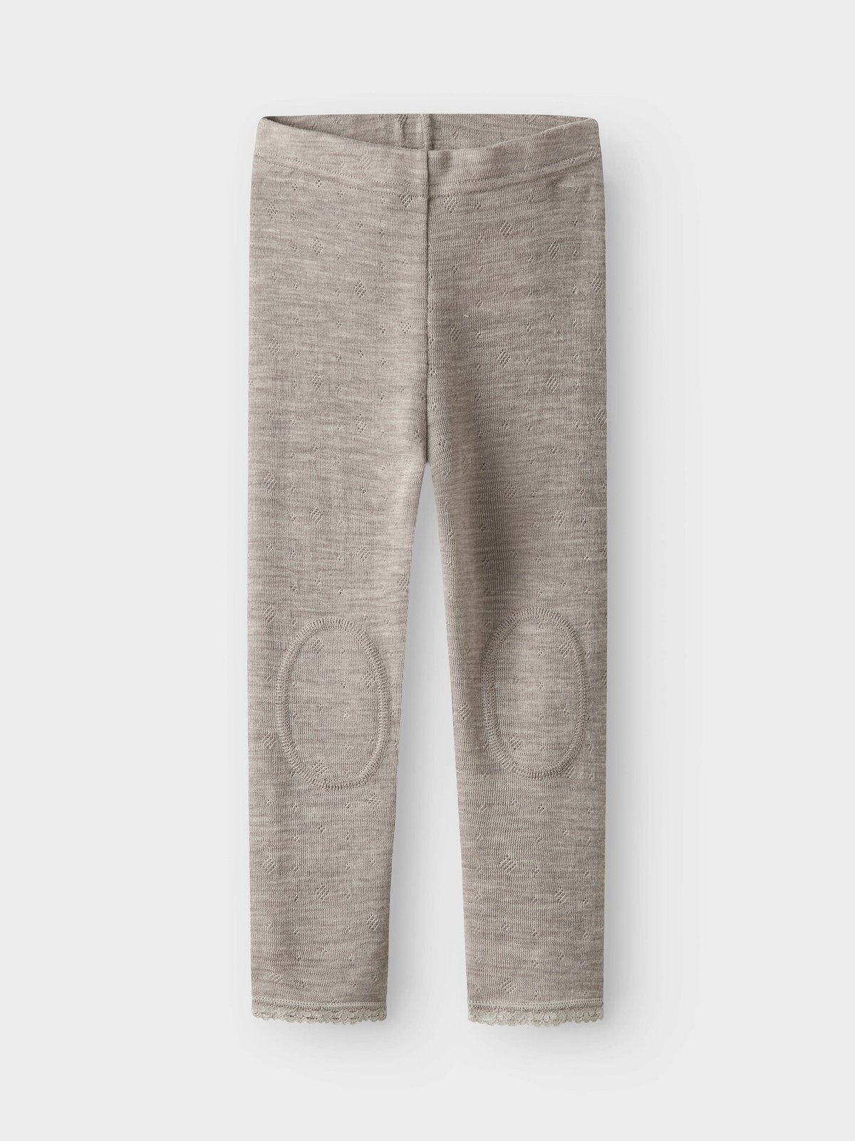 Name It Wang Wool Neddle Legging Solid Satellite
