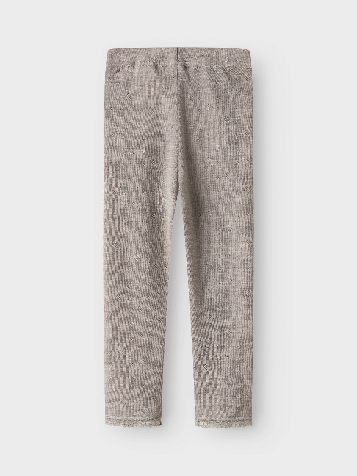 Name It Wang Wool Neddle Legging Solid Satellite