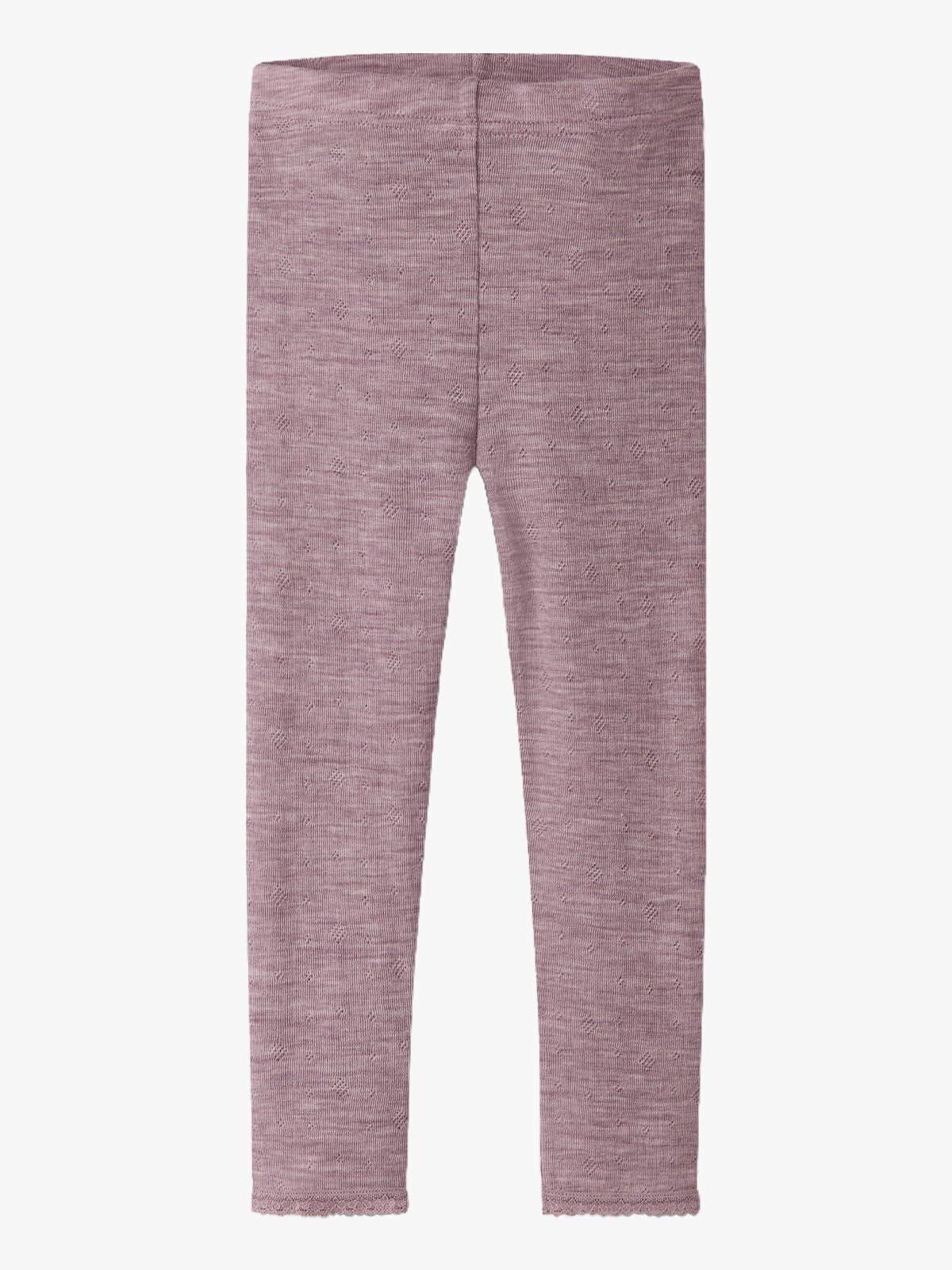 Name It Wang Wool Neddle Legging Solid Toadstool