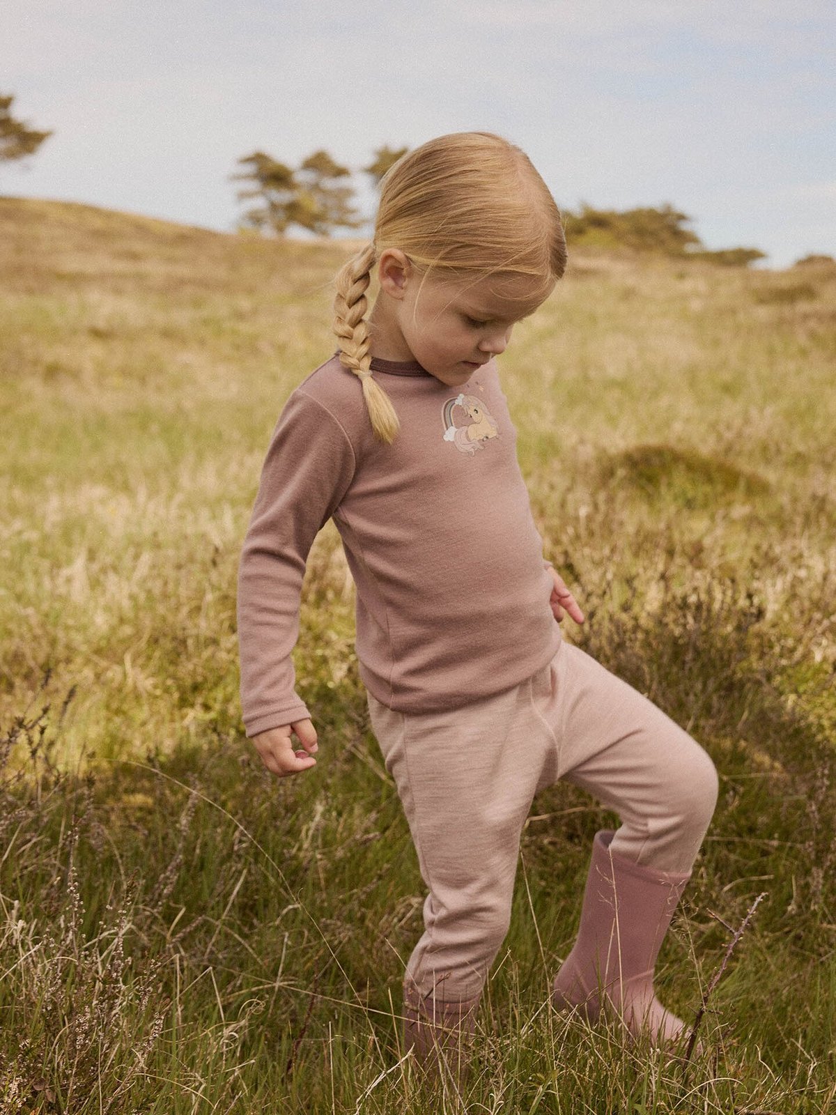 Name It Willit Wool Long Sleeve Top ANTLER