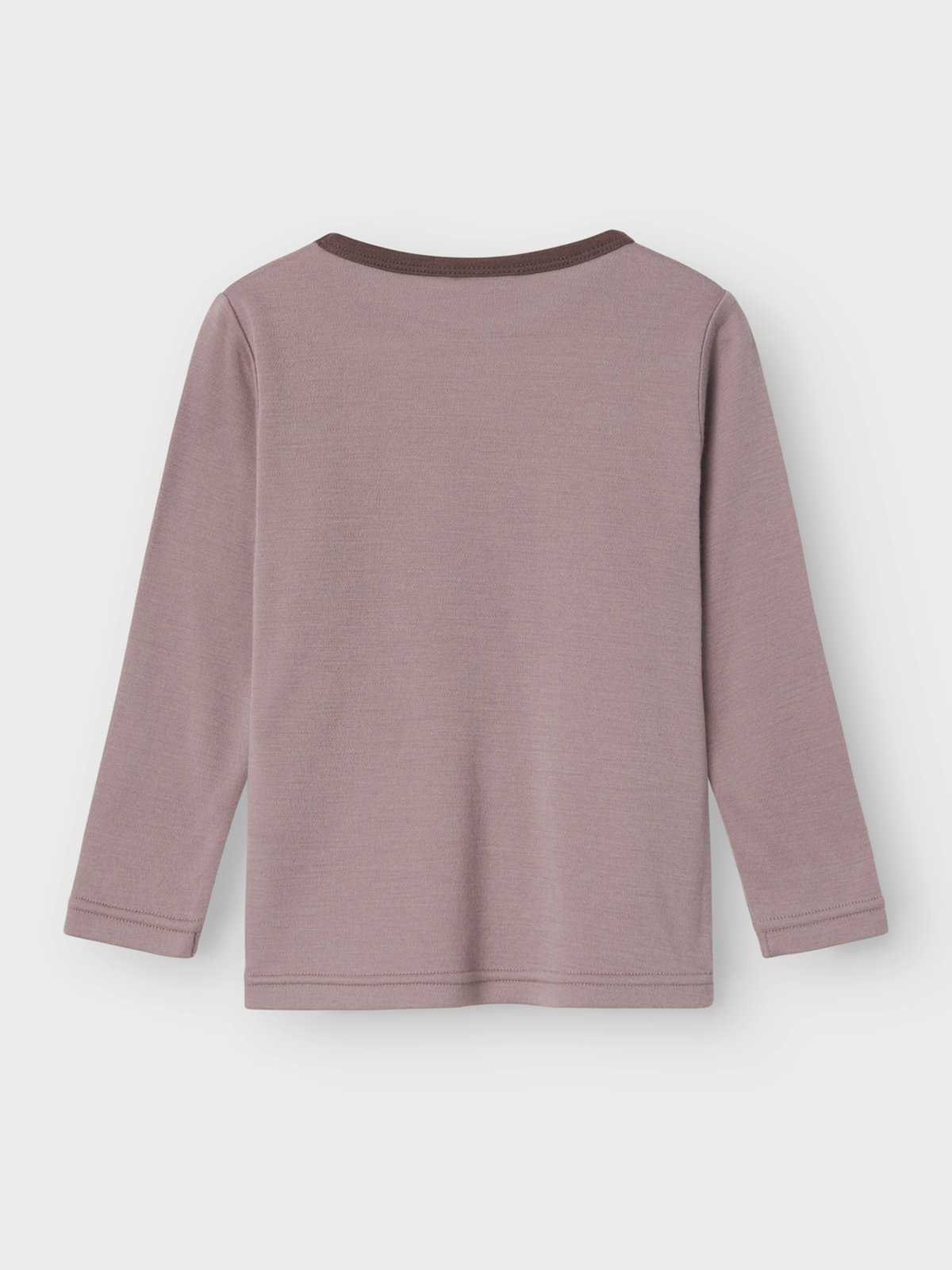 Name It Willit Wool Long Sleeve Top Purple Dove